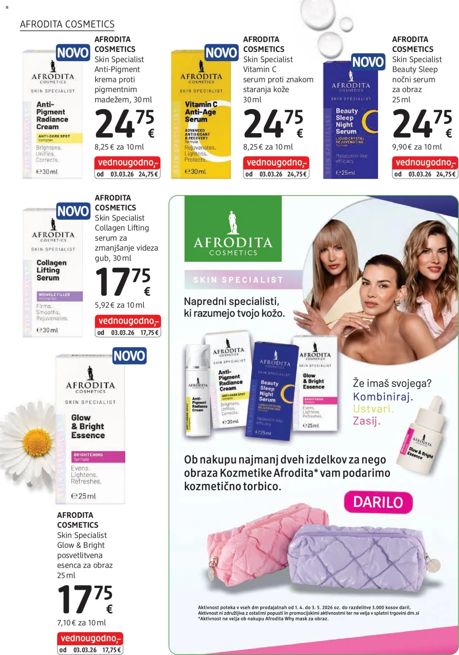 Novi DM Drogerie Markt katalog ponudbe – veljaven od 01.04.2026 | Stran: 10 | Izdelki: Krema