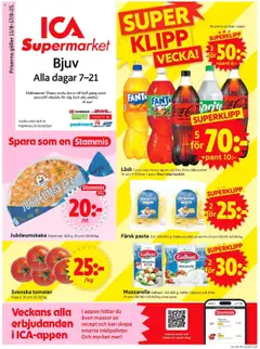 ICA Supermarket - Bjuv - Förhandsvisning av reklamblad från butik ICA Supermarket aktuell från 11.08.2025