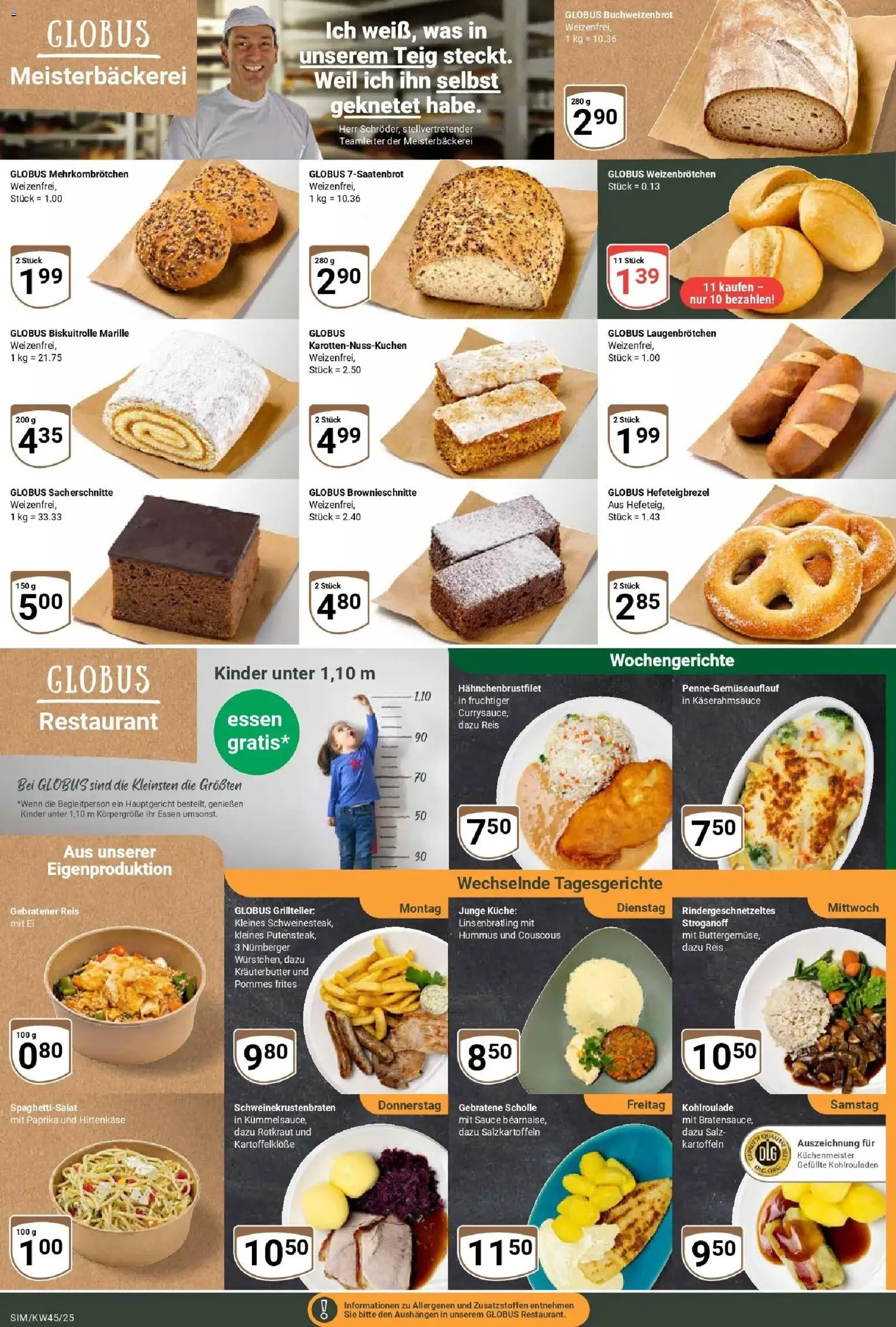 Globus prospekt Simmern	 (ab 02.11.2025) » Angebote online | Seite: 6 | Produkte: Pommes, Küche, Kräuterbutter, Pommes frites