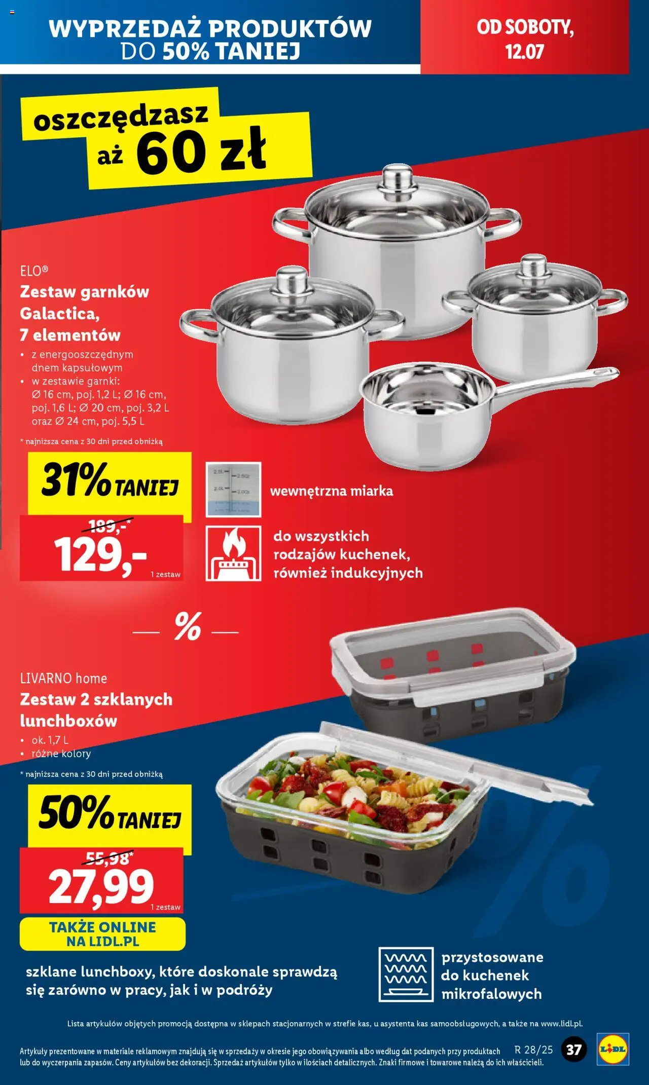 Lidl Katalog od 07.07.2025 | Strona: 39 | Produkty: Garnki