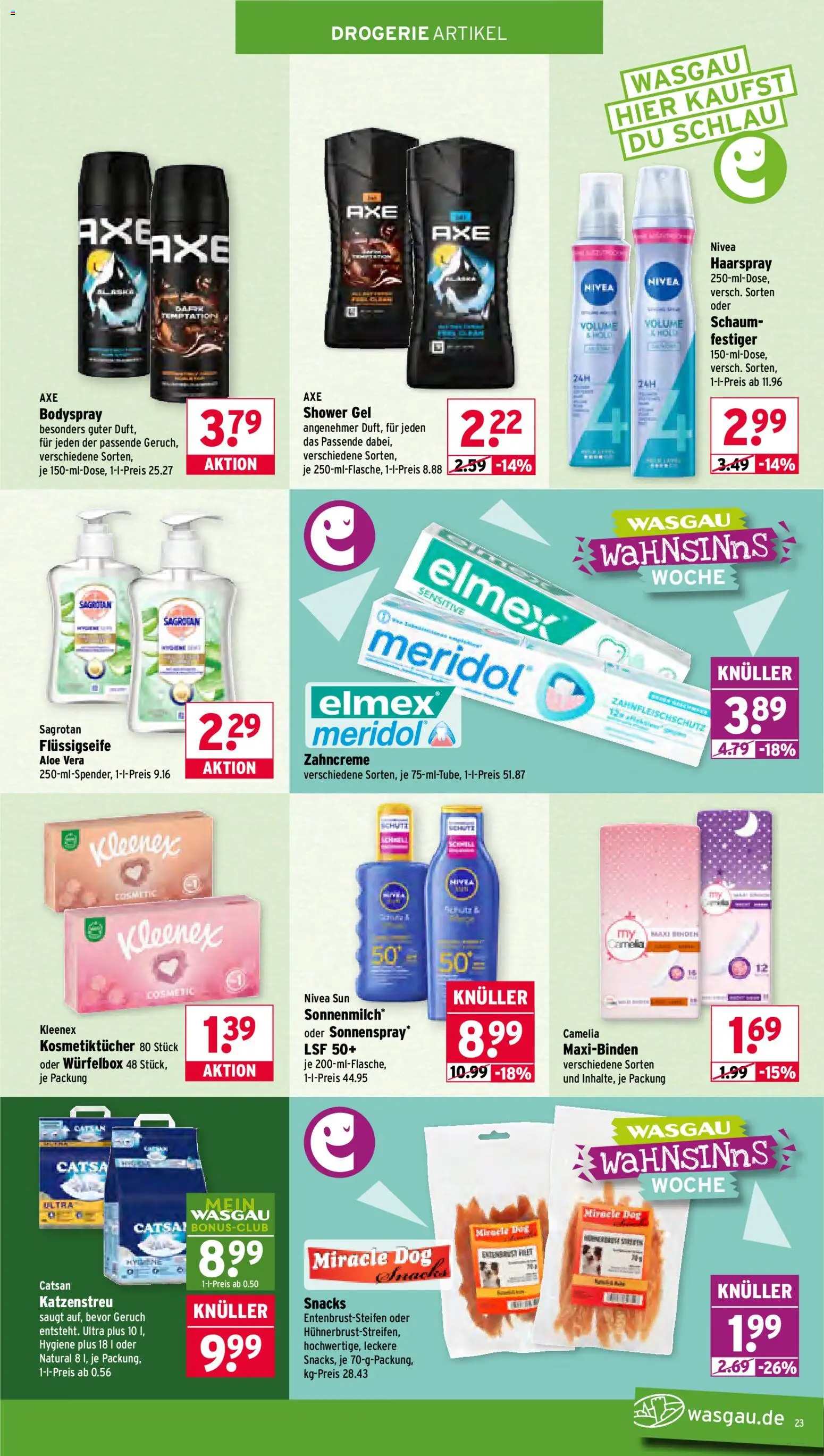 Wasgau Prospekt 	 – gültig ab 23.03.2026 | Seite: 23