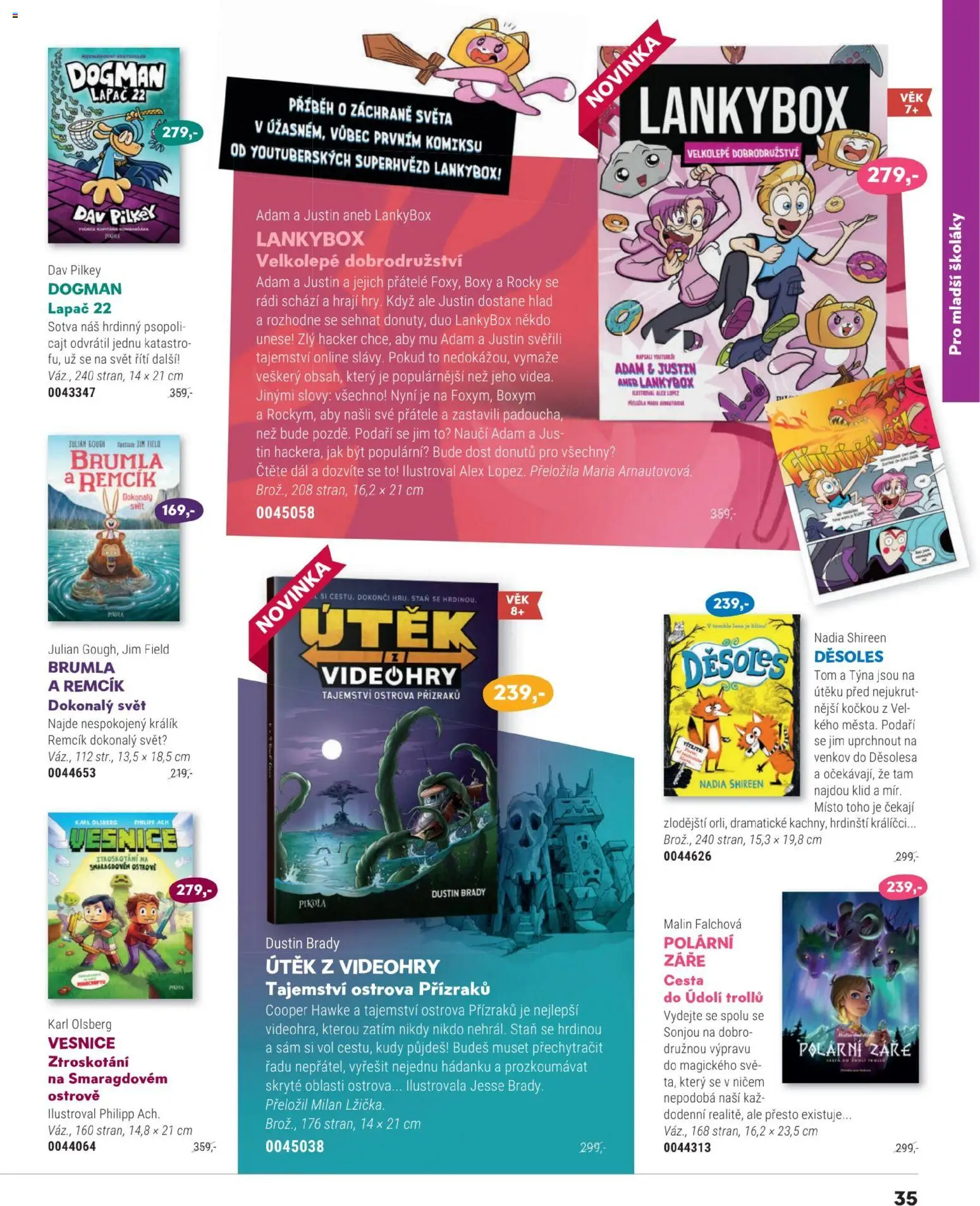 Luxor leták od 01.03.2026 | Strana: 35 | Produkty: Králík, Pikola, Stan