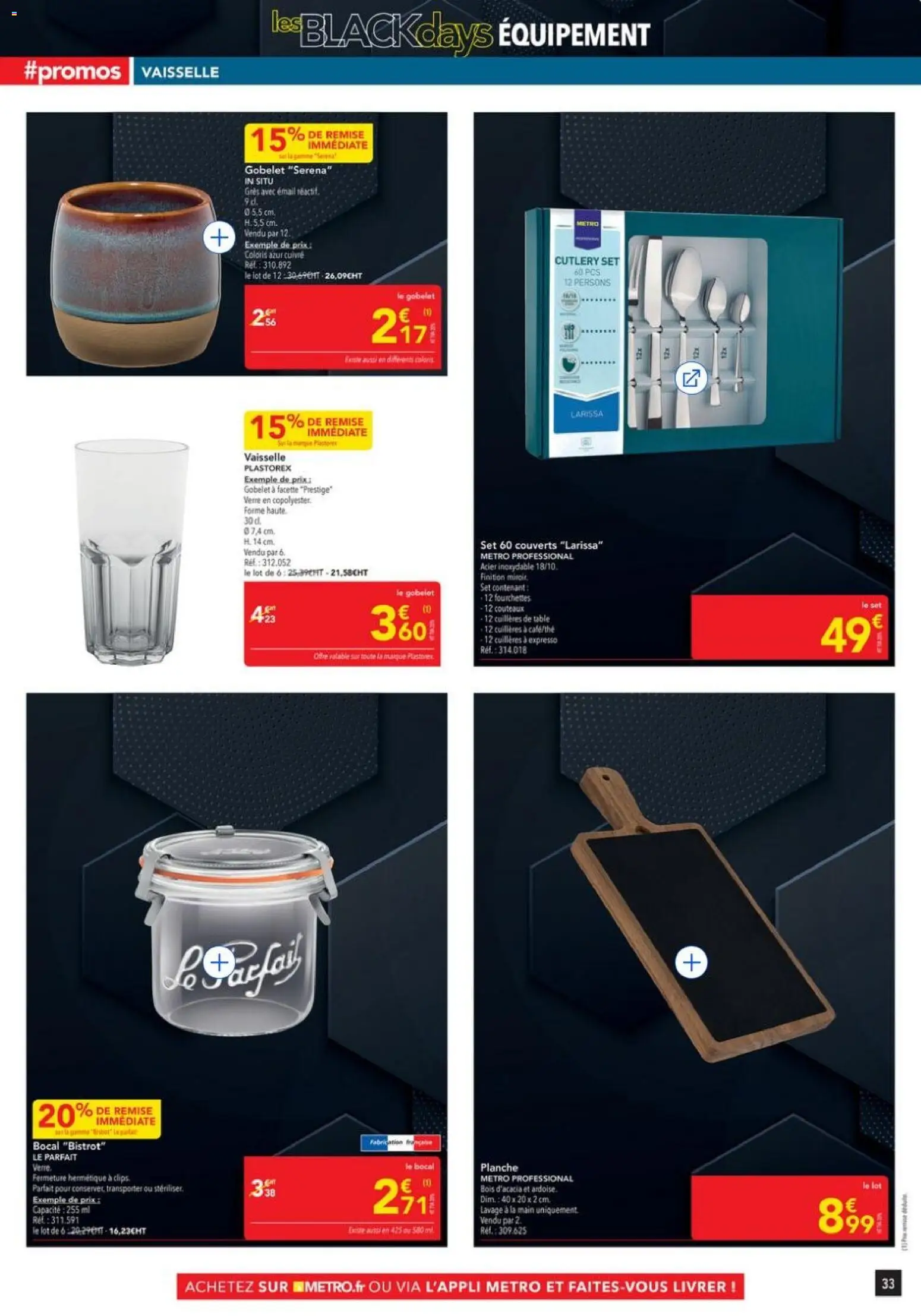 {H1} | Page: 25 | Produits: Cuillères, Fourchettes, Table