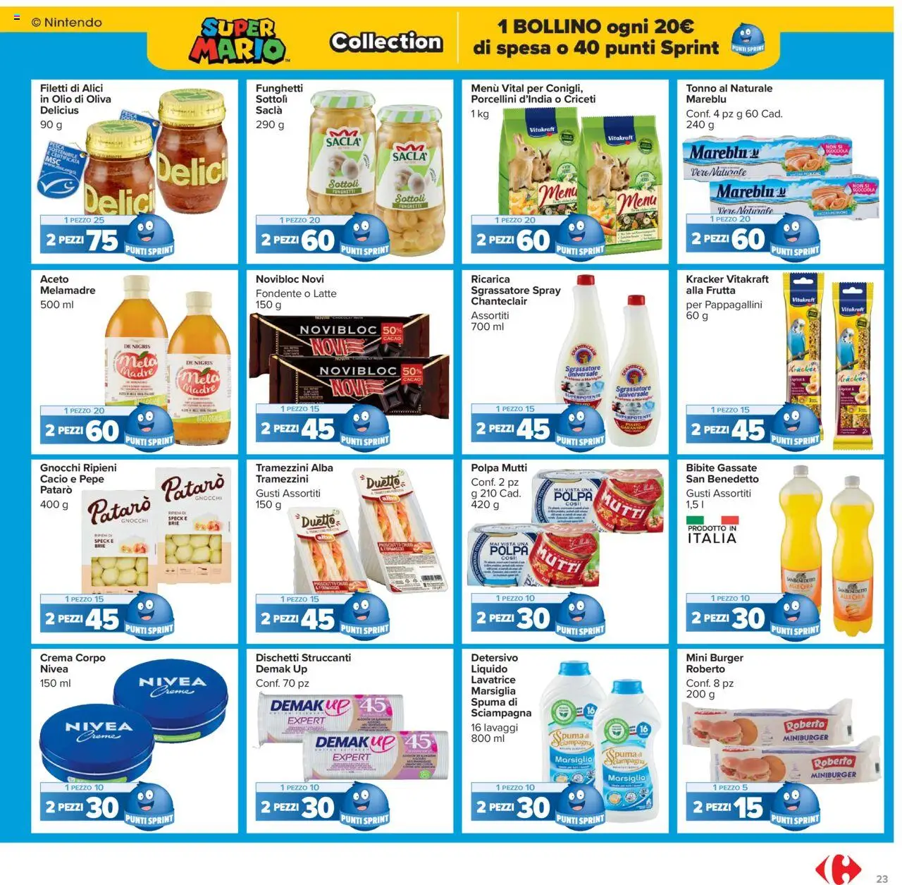 Volantino Carrefour del 15.09.2025 | Pagina: 23 | Prodotti: Sgrassatore, Frutta, Pepe, Alici