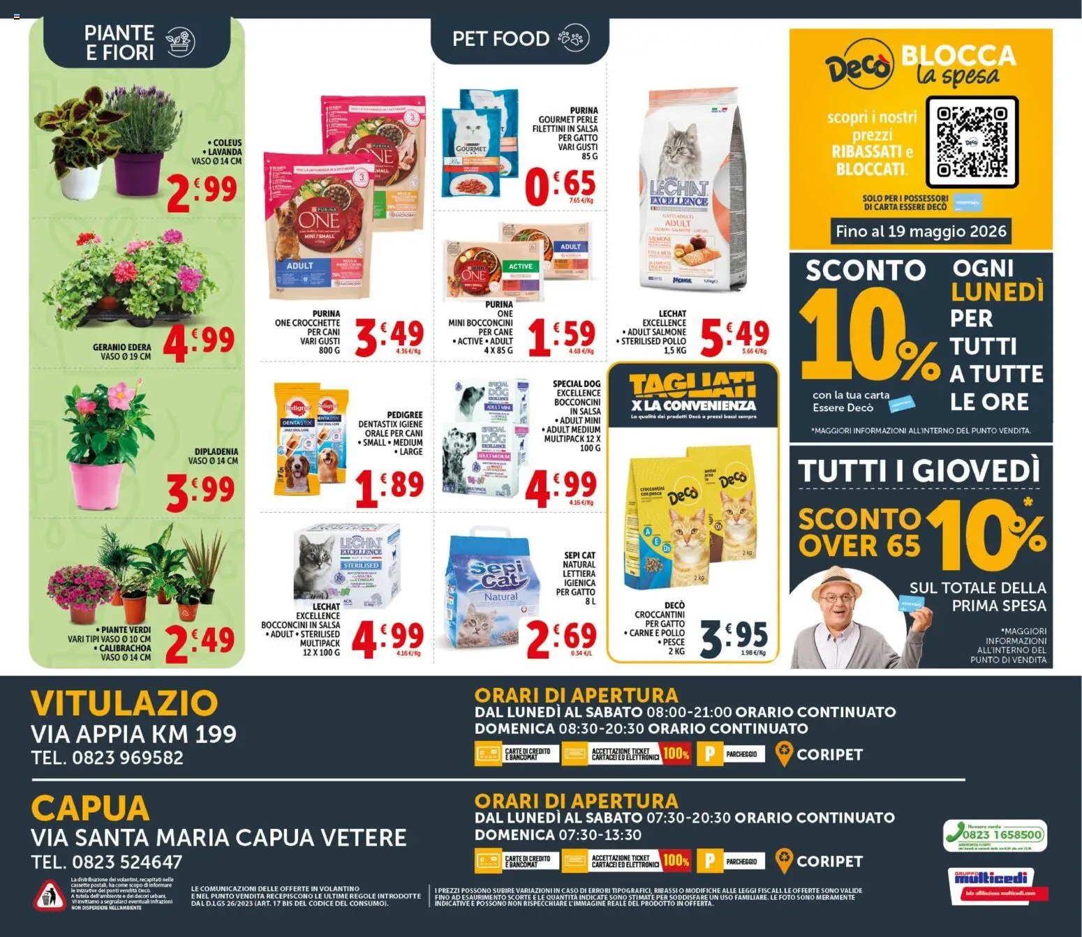 Volantino Decò del 21.04.2026 | Pagina: 20 | Prodotti: Pollo, Salsa, Lavanda, Vaso