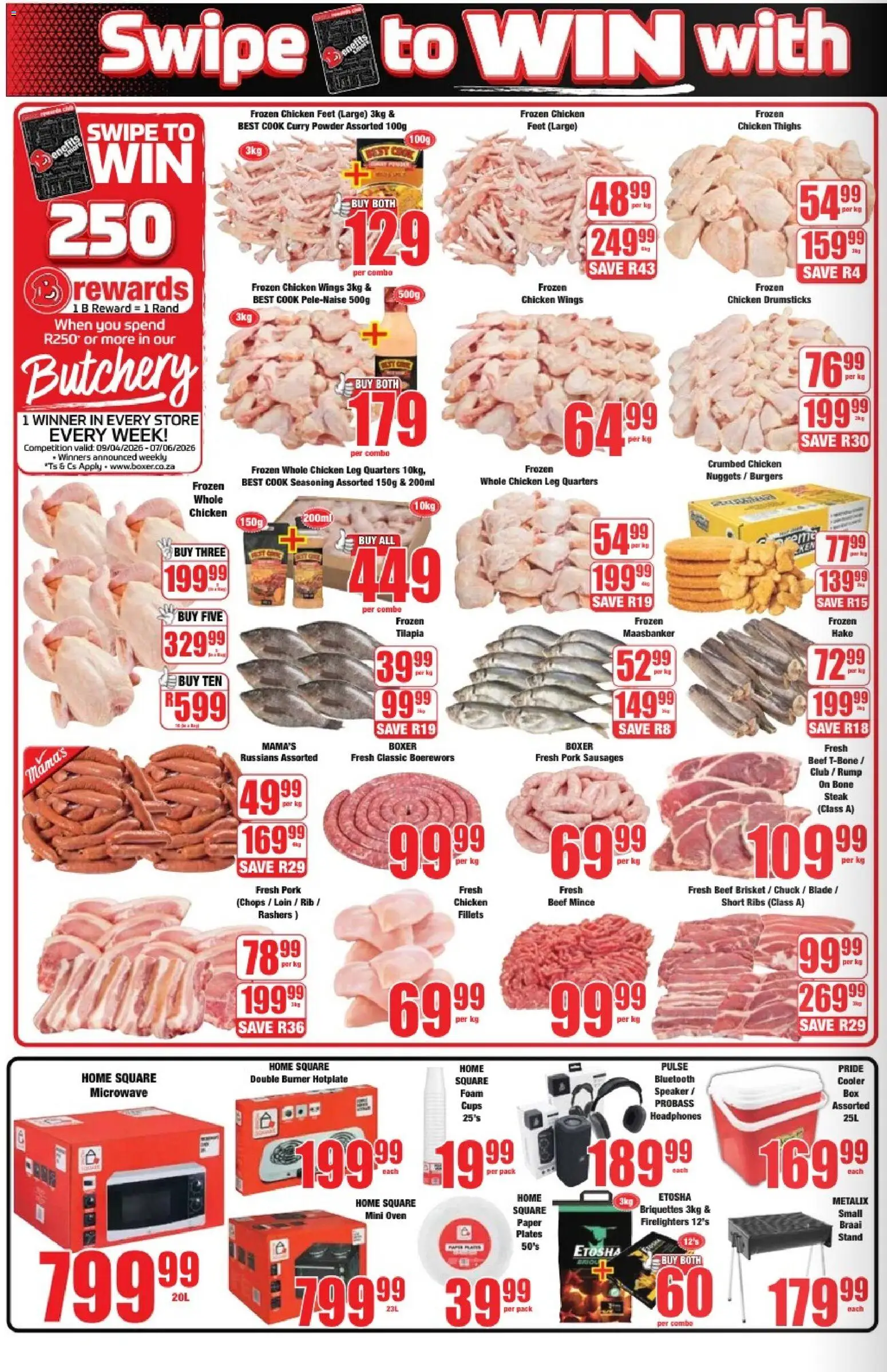 New Boxer catalogue – valid from 23.04.2026 | Page: 2 | Products: Box, Microwave, Cooler, Curry powder