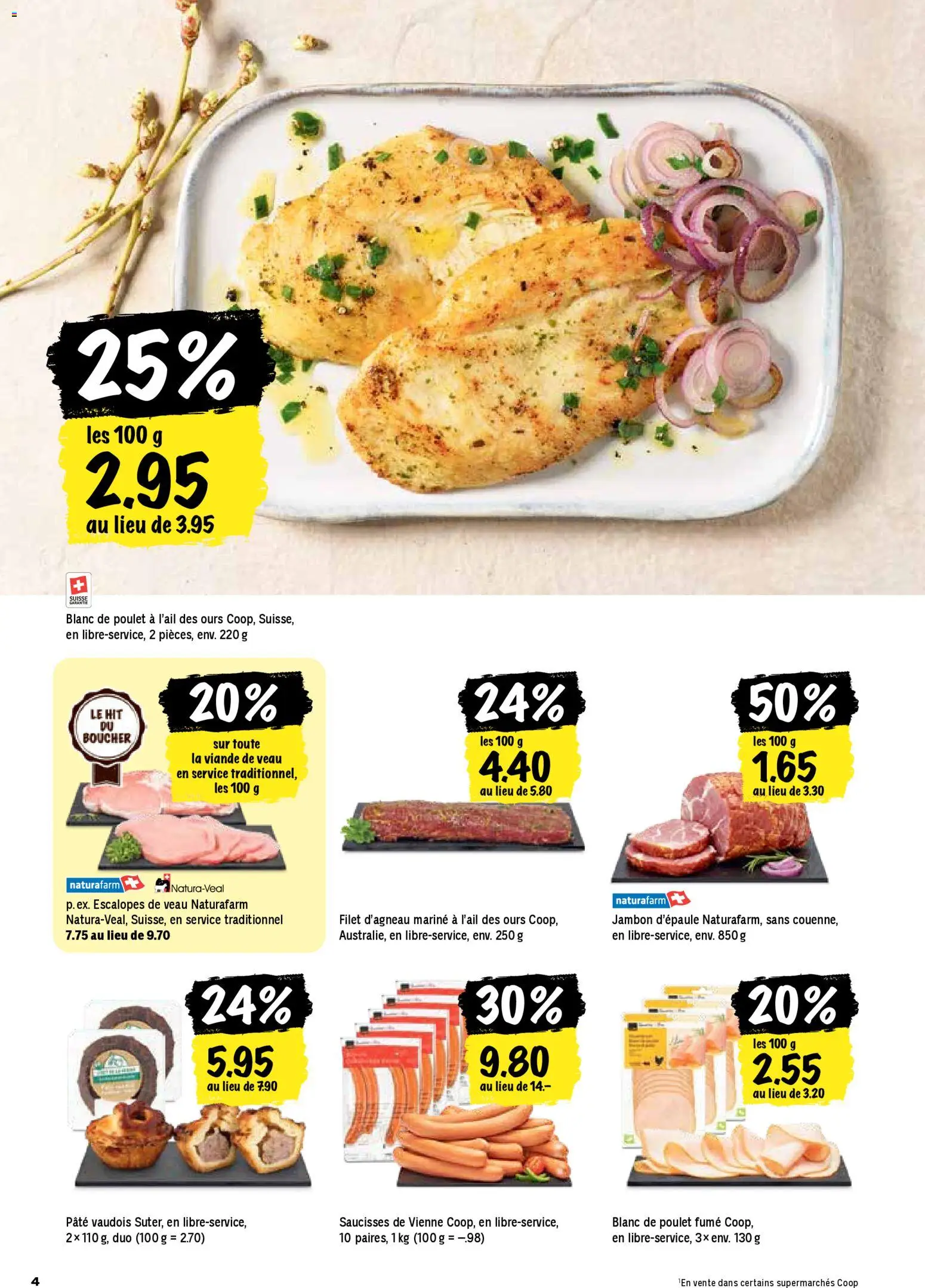 Coop - Les actions de la semaine – gültig ab 26.02.2026 | Seite: 4