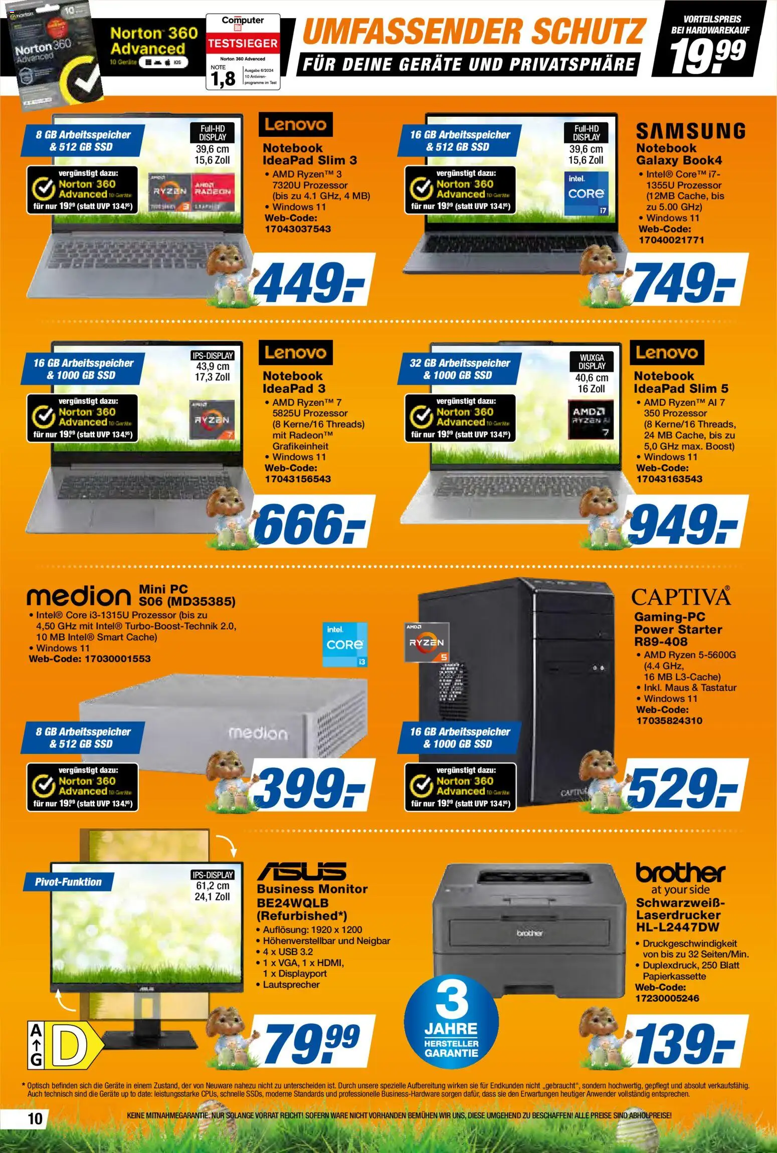 Expert Prospekt 	 – gültig ab 13.03.2026 | Seite: 10 | Produkte: Lenovo, Lautsprecher, Monitor, Maus