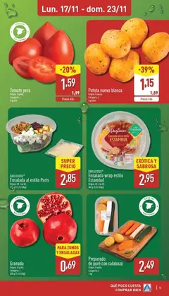 Vista previa DAYLICIOUS® Ensalada al estilo París, Ensalada al estilo París, Origen: UE / no UE. 215 g válido desde el 17.11.2025 | Página: 5