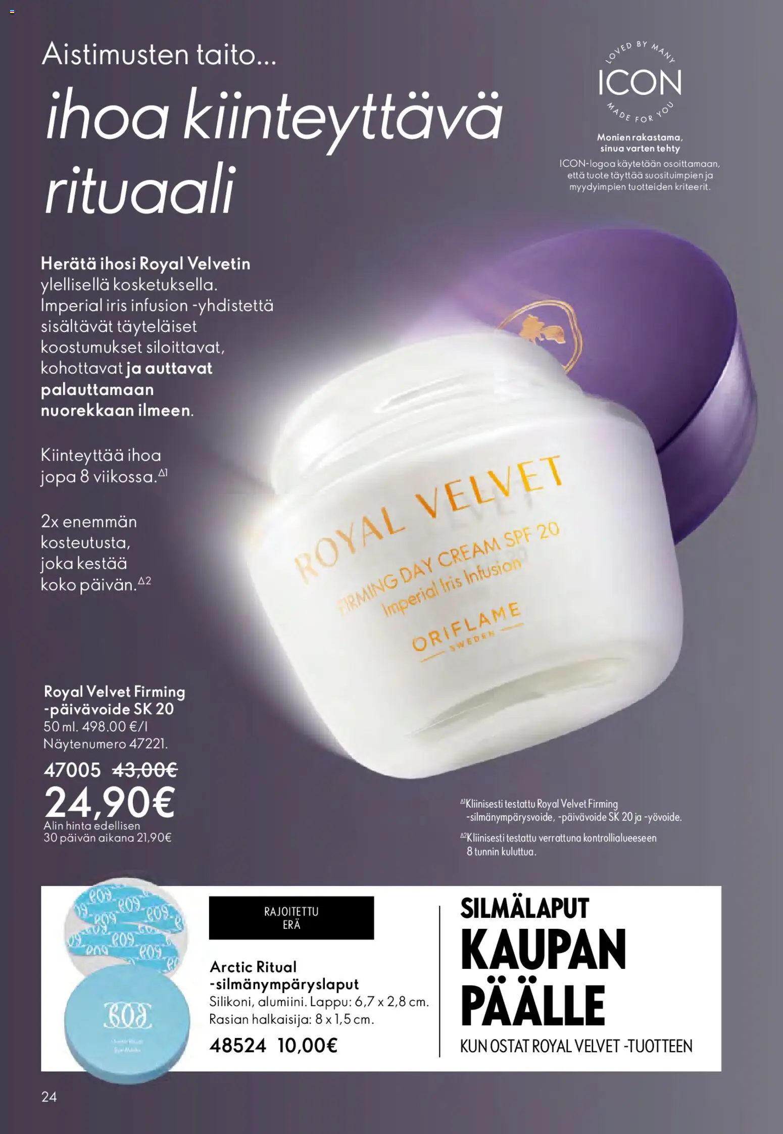 Oriflame - Esite 06 – voimassa 22.04.2026 alkaen | Sivu: 24