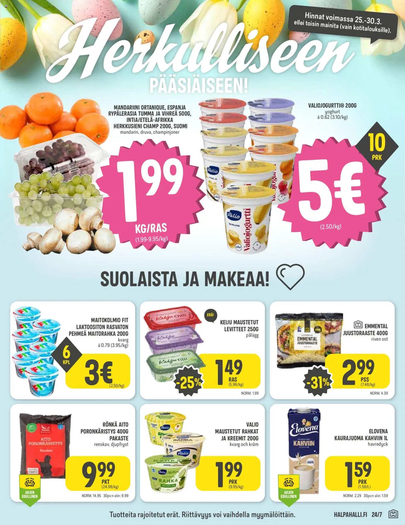 🛍️ Halpa Halli tarjoukset alkaen 25/03/2026 » Katso huipputarjoukset ja säästä jo tänään! 💰 | Finland