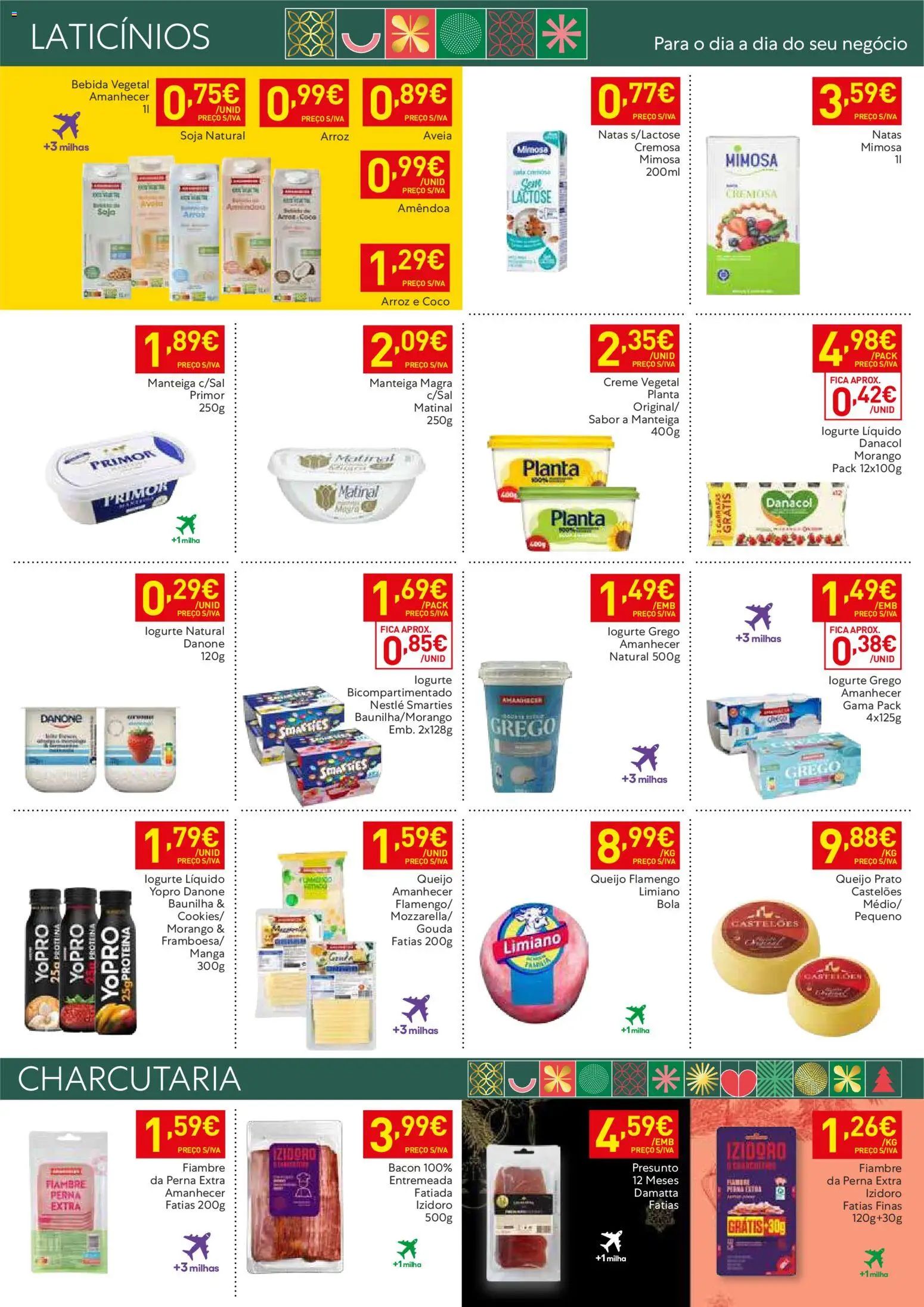 Recheio -  Madeira │ válido de 18.11.2025 | Página: 6 | Produtos: Manteiga, Presunto, Natas, Bebida