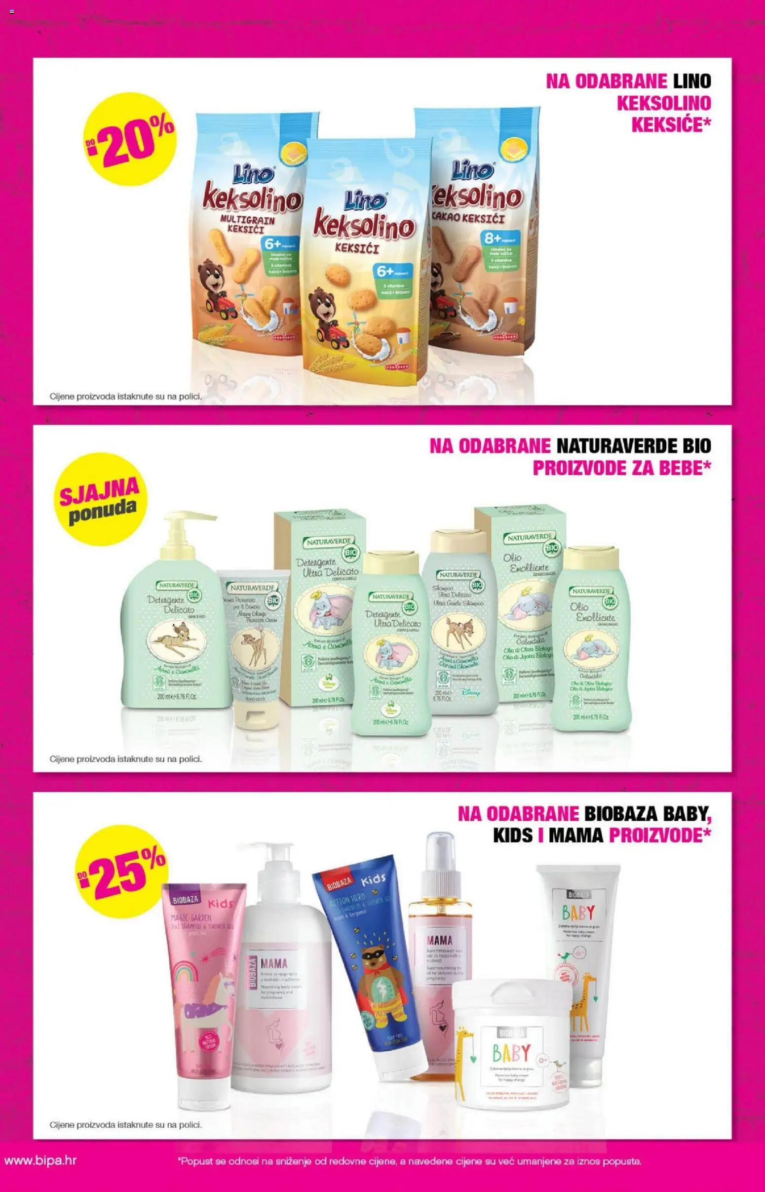 Bipa katalog | vrijedi od 08.01.2026 | Stranica: 13 | Proizvodi: Keksolino, Ulje, Krema, Kakao