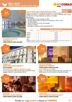 Anteprima del volantino Spazio Conad Vacanze Invernali catalogo valido a partire dal 01.10.2025 | Pagina: 11 | Prodotti: Sdraio, Piscina, Culla, Letto