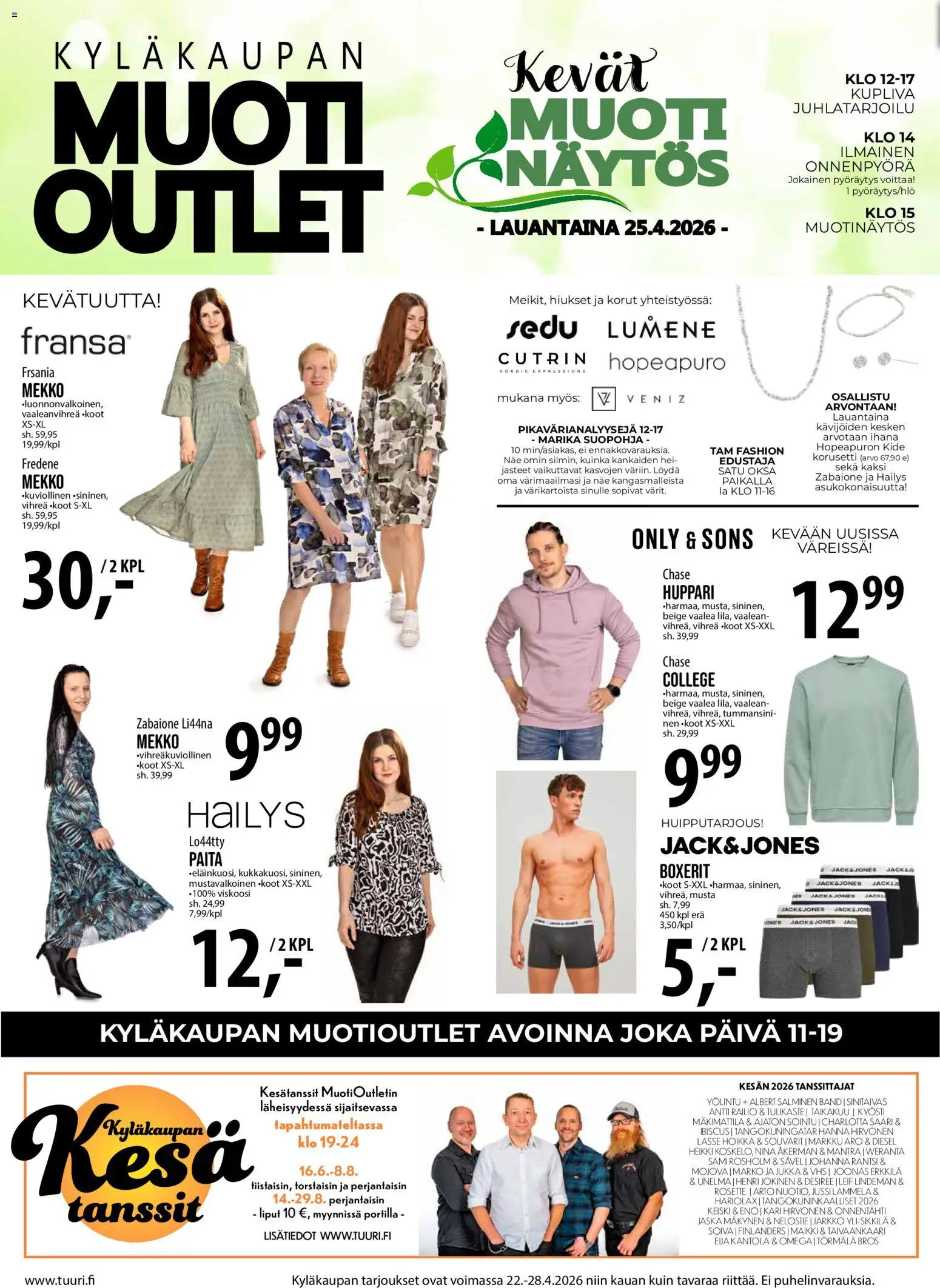 Tuuri tarjoukset – voimassa 22.04.2026 alkaen | Sivu: 6 | Tuotteet: Paita, Huppari, Mekko