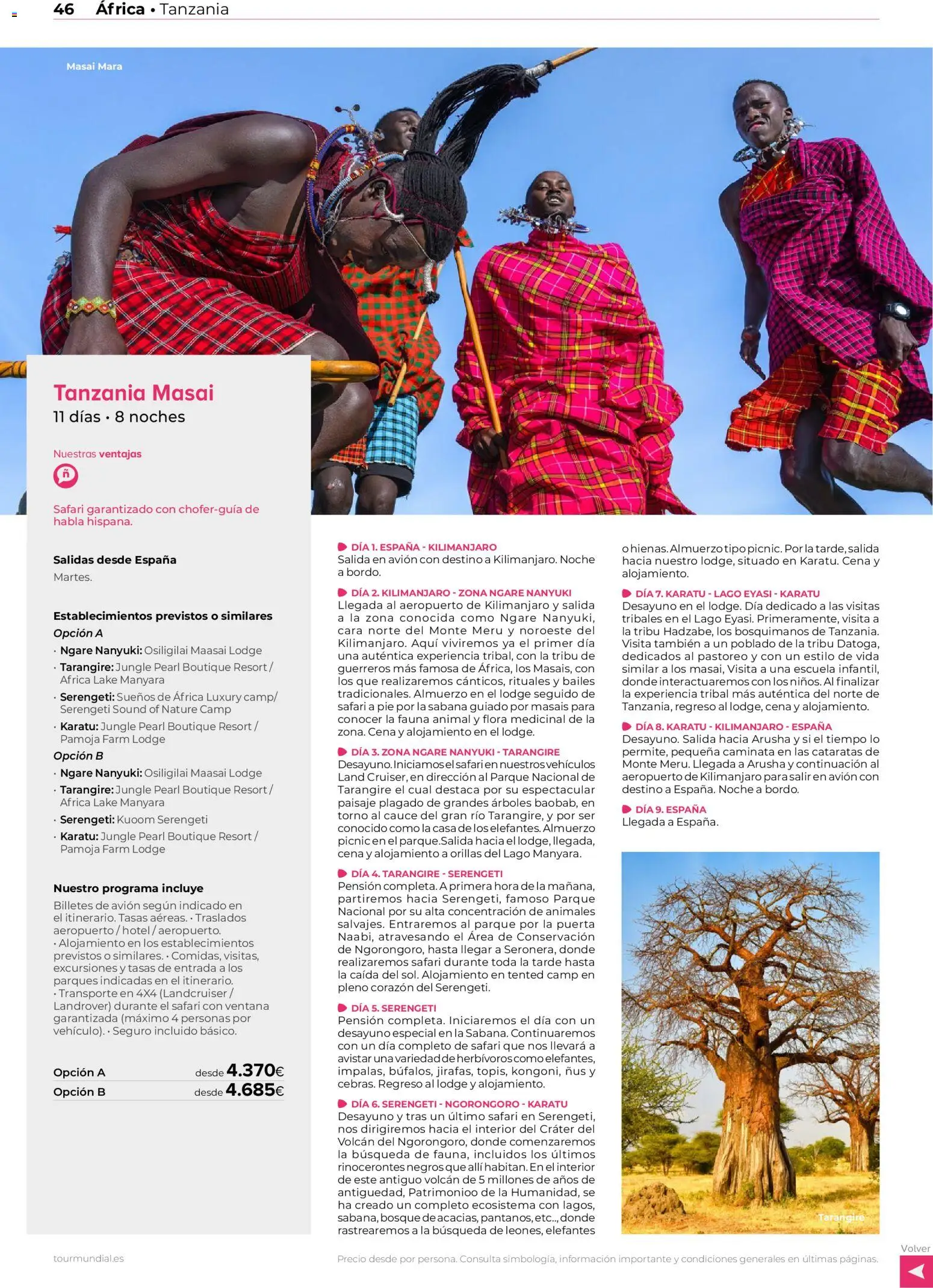 Viajes El Corte Inglés Africa y Oriente Medio │ válido desde el 01.01.2026 | Página: 46