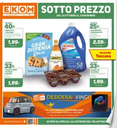 Anteprima del volantino Ekom Toscana catalogo valido a partire dal 21.10.2025