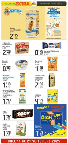 Volantino DOK del 11.09.2025 | Pagina: 17 | Prodotti: Cioccolato, Frutta, Mandorle, Frollini