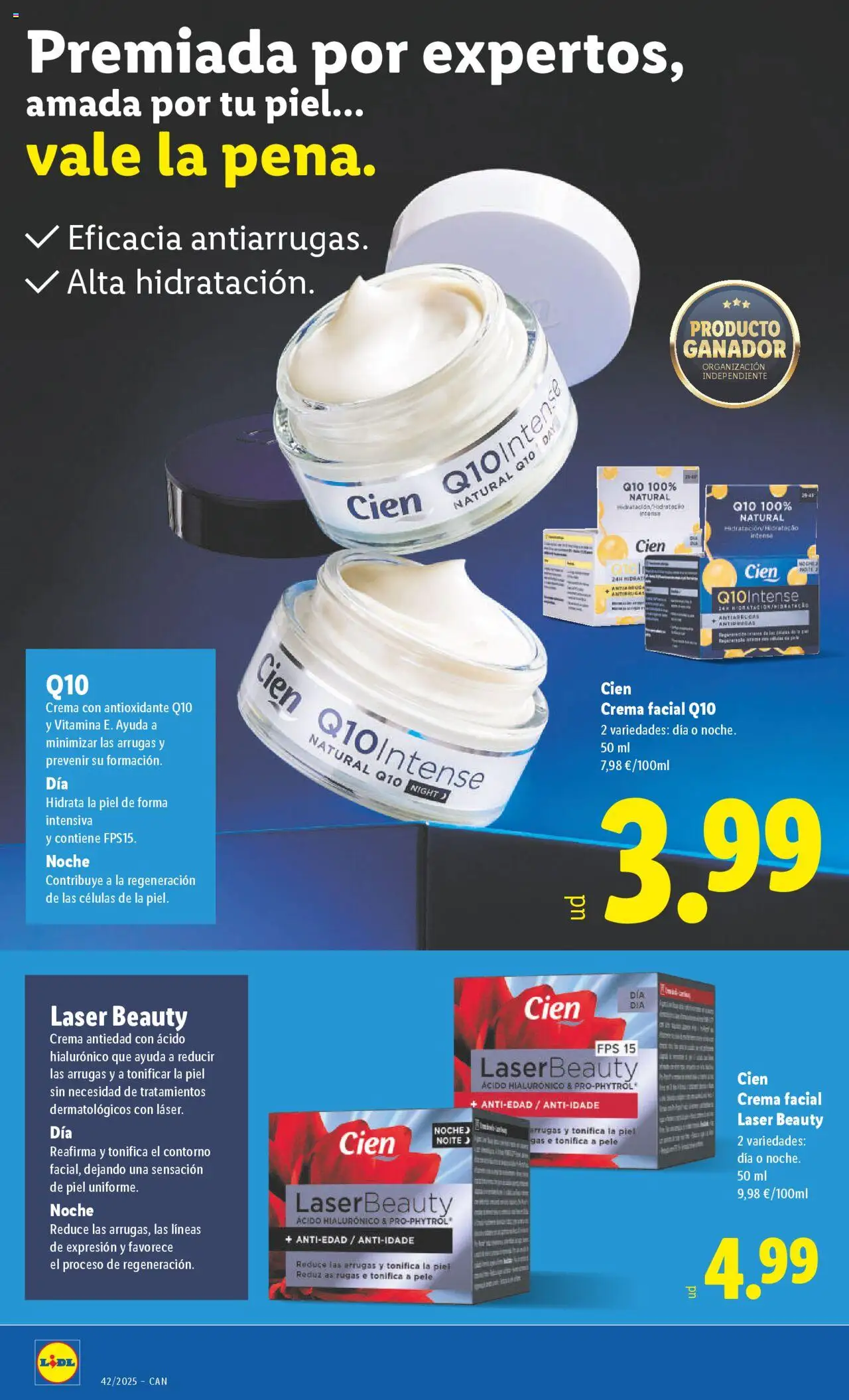 Lidl - Canarias │ válido desde el 13.10.2025 | Página: 18 | Productos: Crema facial, Crema