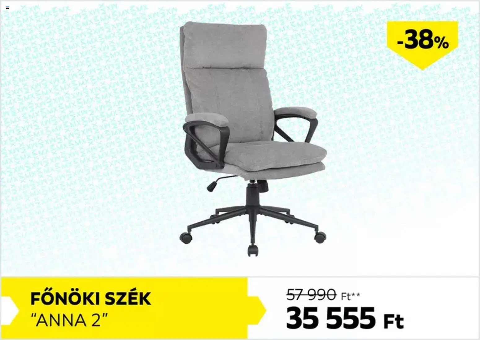 Möbelix akciós ujság - amely érvényes a következő dátumtól: 02.04.2026 | Oldal: 12 | Termékek: Szék