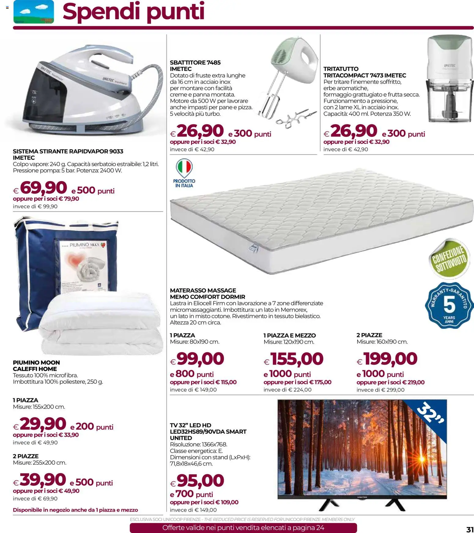 Volantino COOP del 07.01.2026 | Pagina: 31 | Prodotti: Pane, Sbattitore, Panna, The