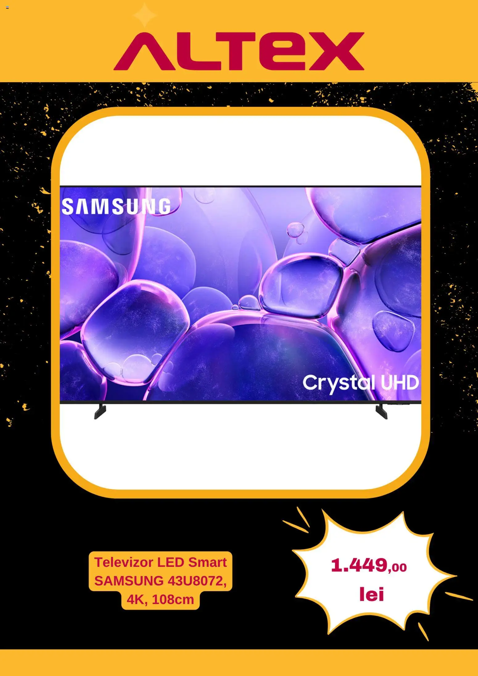 Noul catalog Altex – valabil de la 30.10.2025 | Pagină: 5 | Produse: Vestiyer, Televizor, Babak