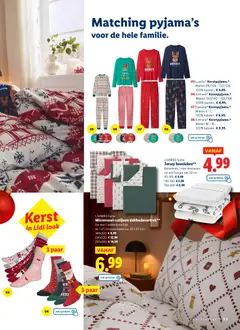 Lupilu Kerstpyjama.*, Maten 98/104-122/128. 100% katoen. - Voorbeeld van een folder van Lidl, geldig van 09.12.2025 | Pagina: 33