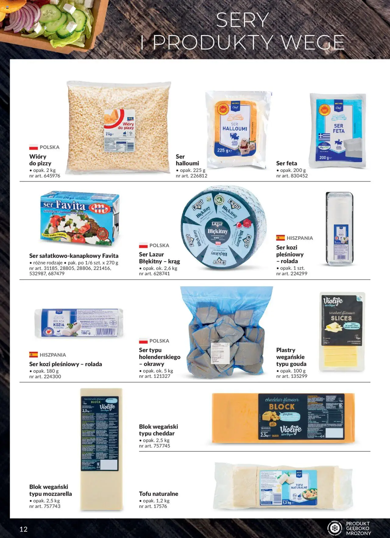 Makro Gazetka - Street Food od 27.03.2024 | Strona: 12 | Produkty: Tofu, Ser