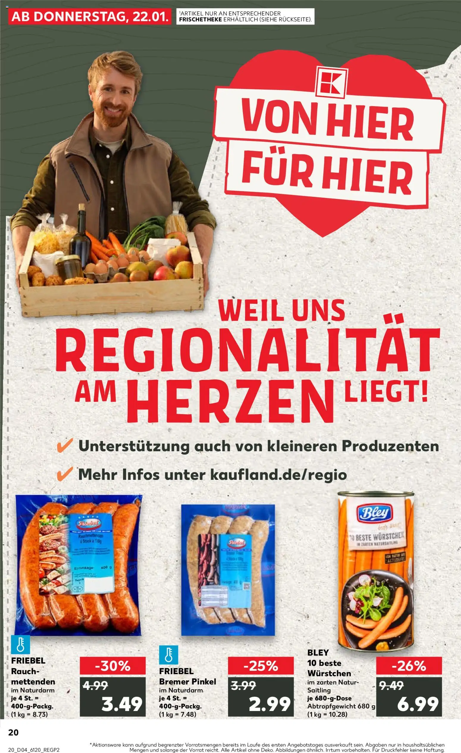 Kaufland prospekt Bremen	 – gültig ab 25.01.2026 | Seite: 20