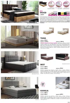 Kondela leták platný od 16.05.2025 | Strana: 269 | Produkty: Matrac, Posteľ, Postele, Postel s úložným priestorom