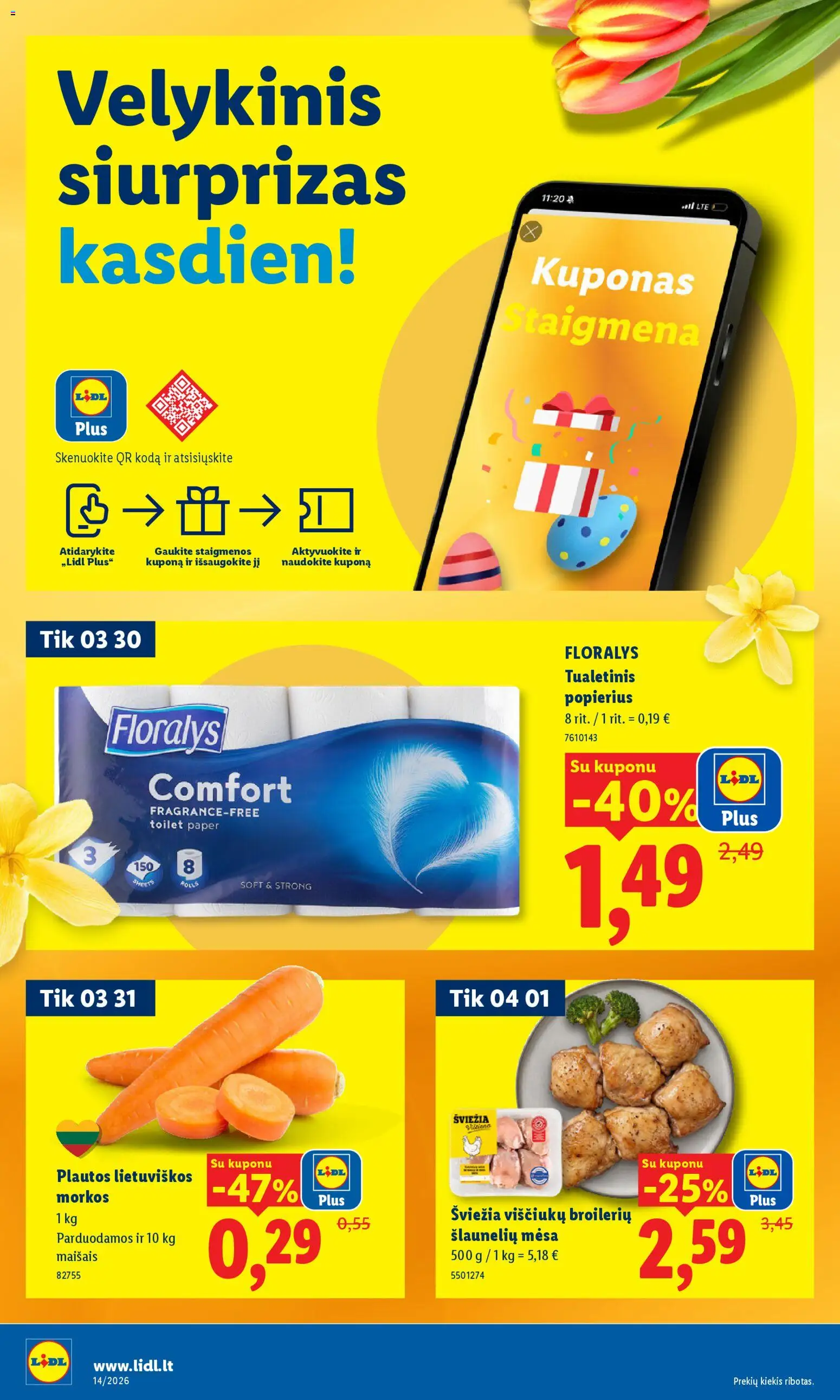 LIDL akcijos nuo 30.03.2026 | Puslapis: 2