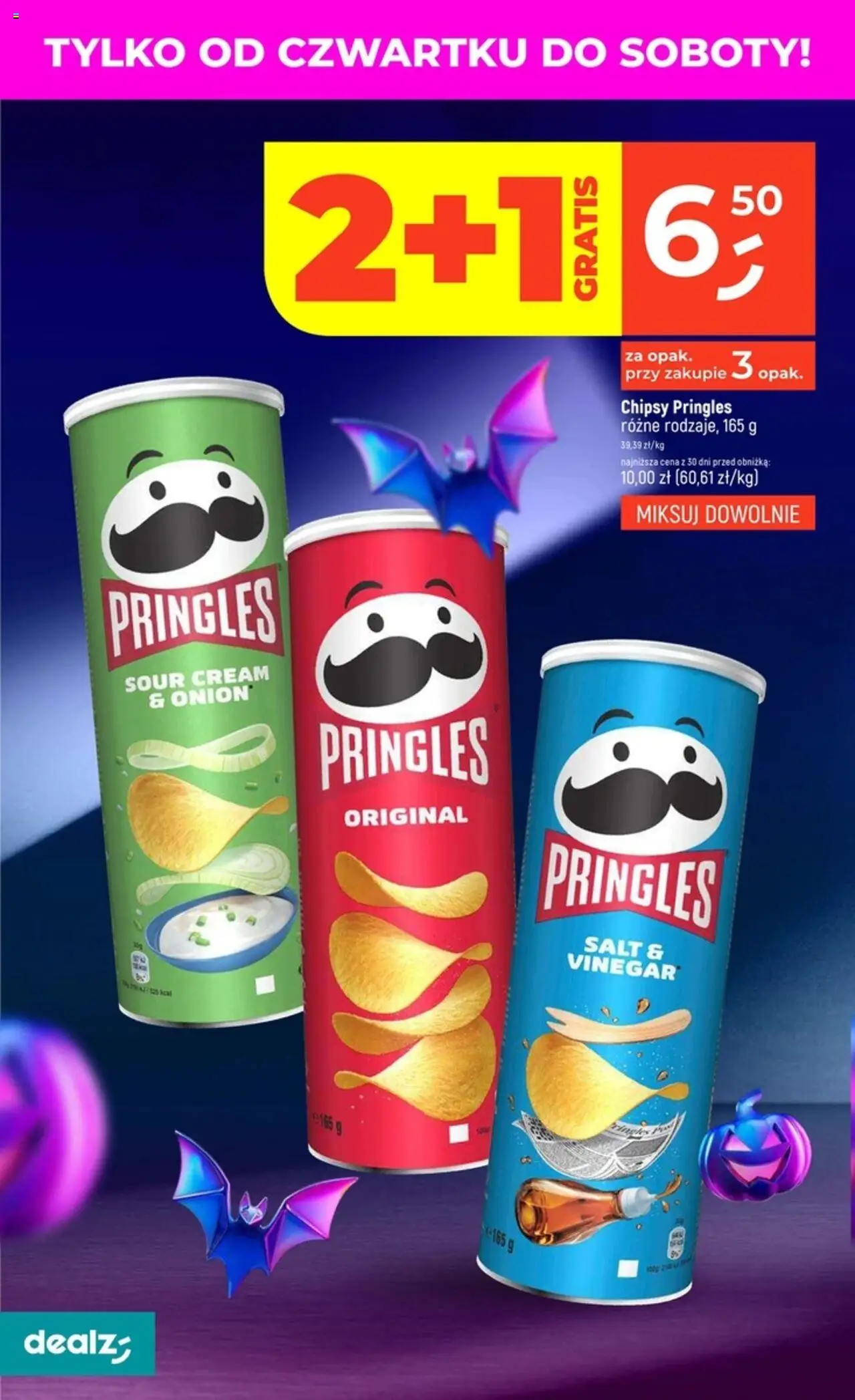 Dealz Gazetka od 16.10.2025 | Strona: 2 | Produkty: Chipsy, Chipsy pringles, Pringles