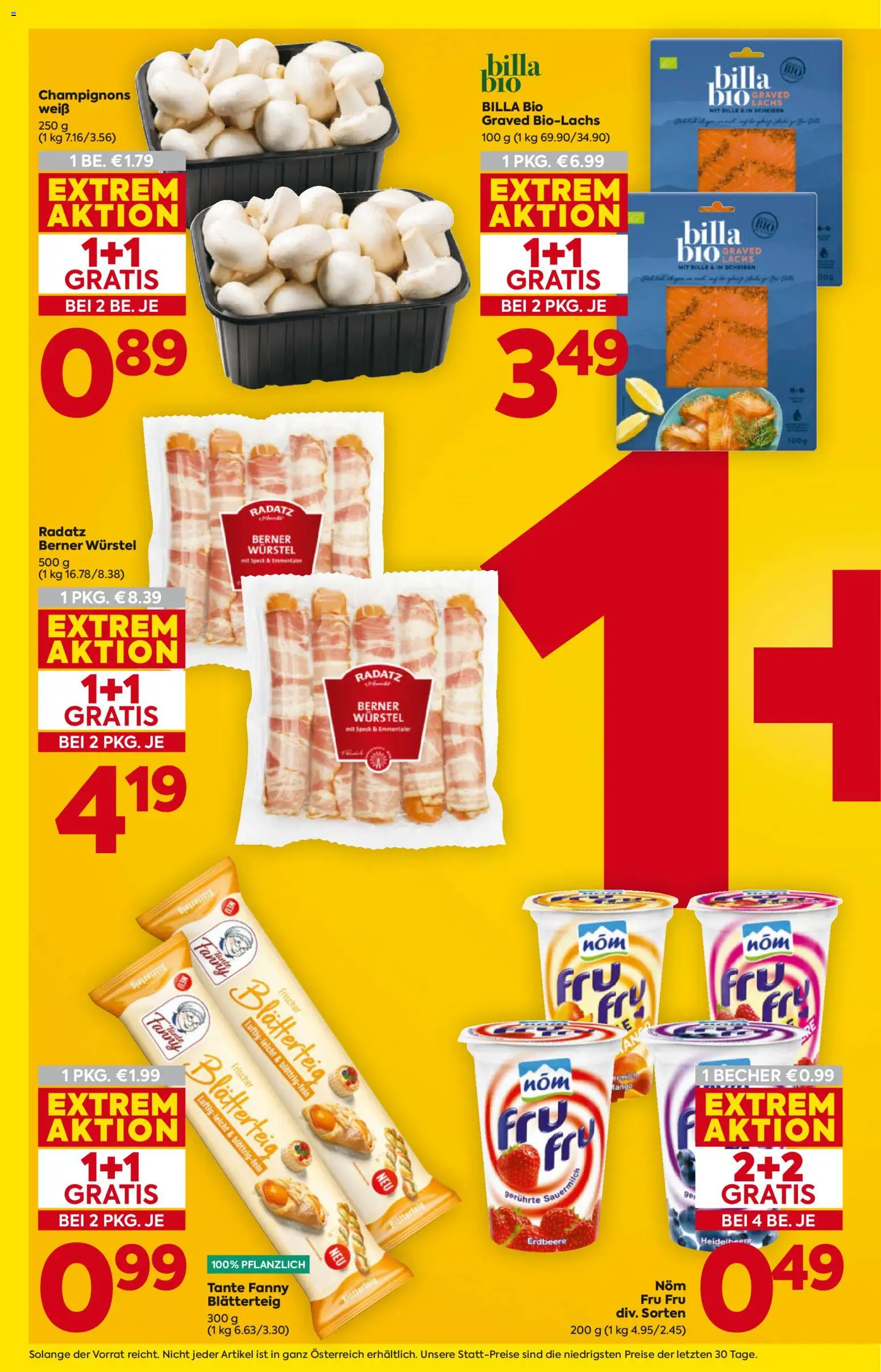 Billa AT akciós ujság - amely érvényes a következő dátumtól: 29.01.2026 | Oldal: 4