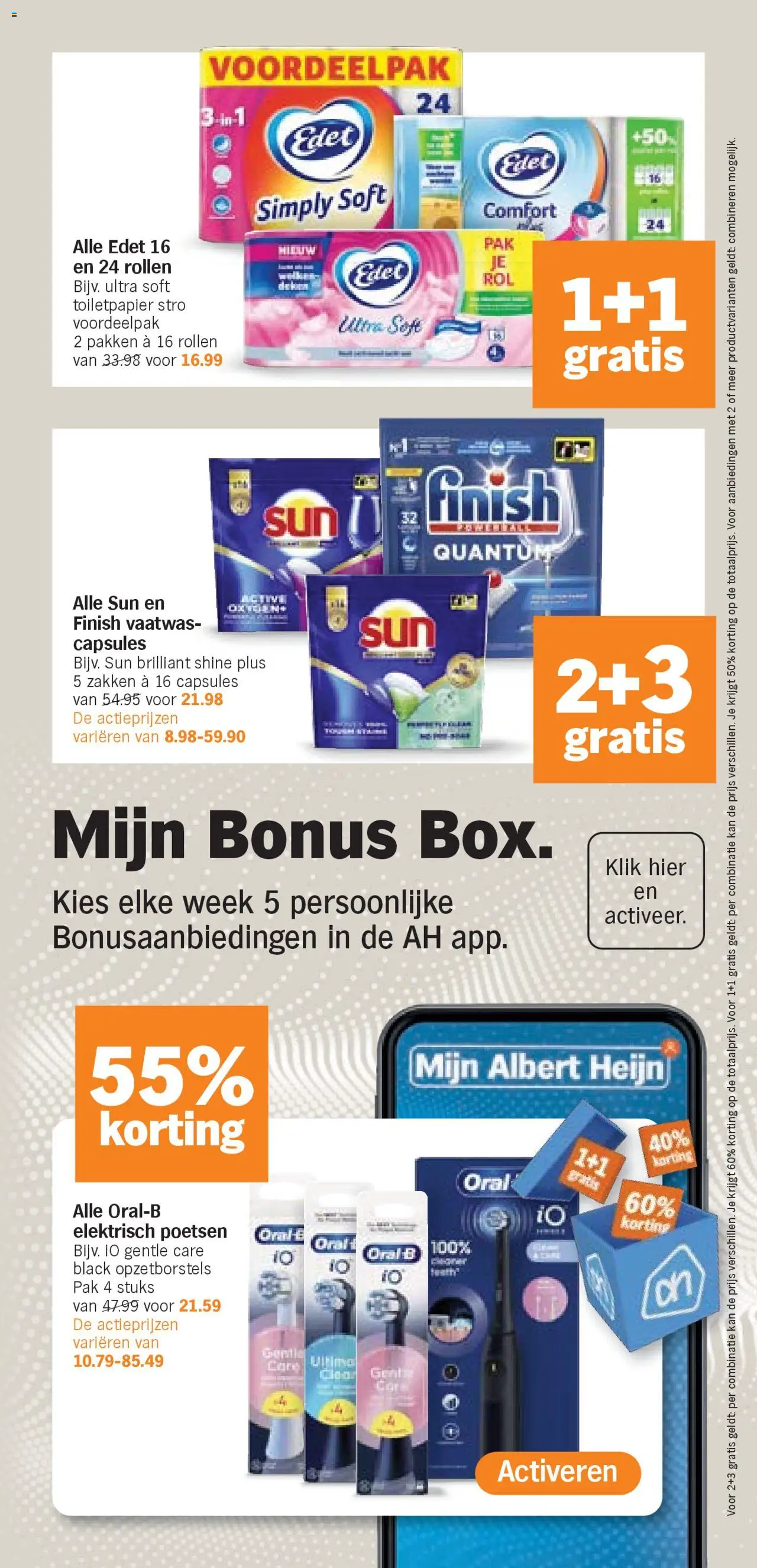 {H1} | Pagina: 32 | Producten: Vaatwas capsules, Kan, Toilet, Toiletpapier