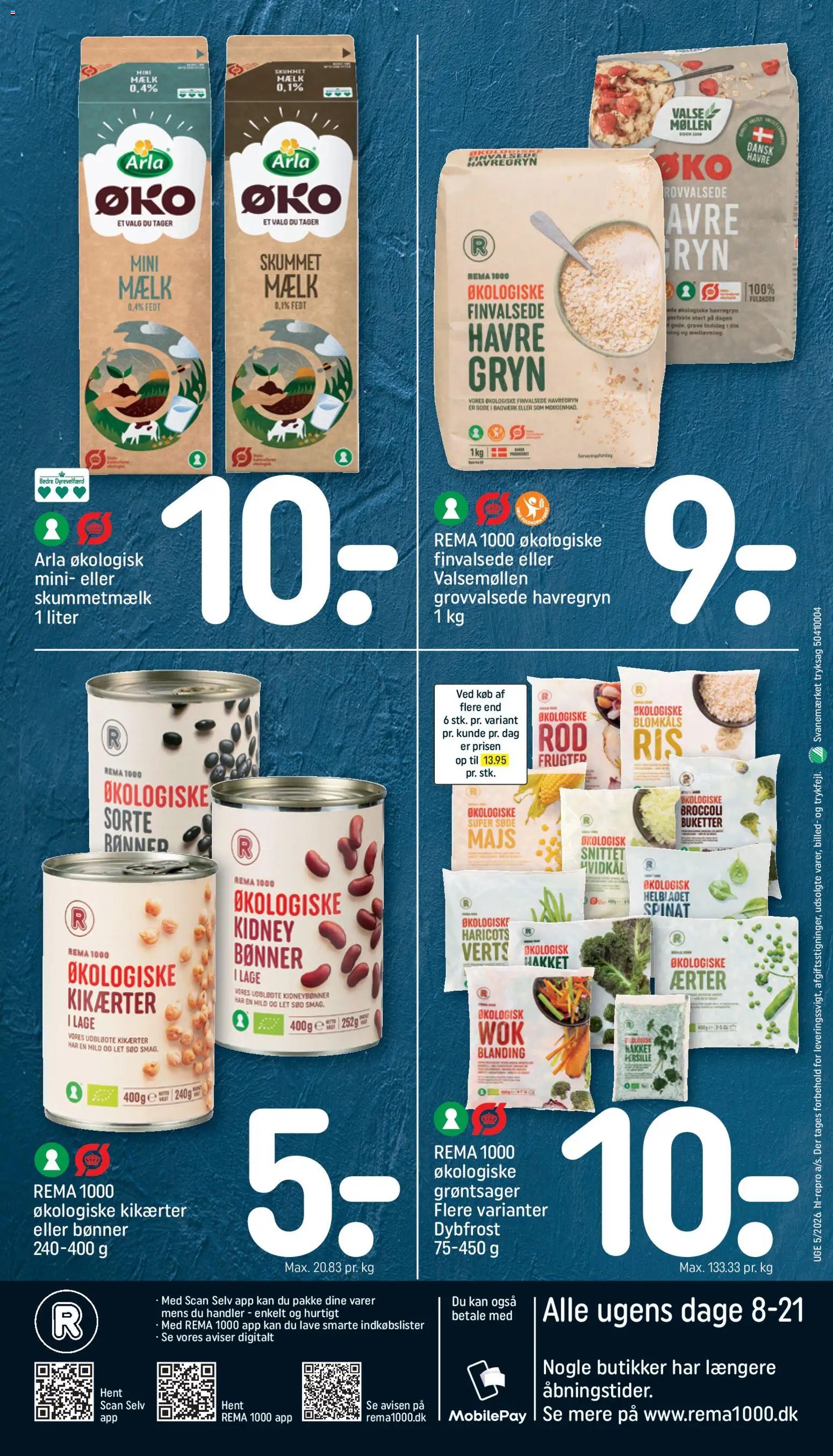 Rema 1000 tilbudsavis – gyldig fra 25.01.2026 | Side: 20 | Produkter: Majs, Bønner, Ærter, Persille