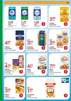 Pogląd oferty "Eurocash Gazetka - Katalog Artykułów Spożywczych" - ważna od 21.09.2025 | Strona: 22 | Produkty: Penne, Sól morska, Tagliatelle, Makaron