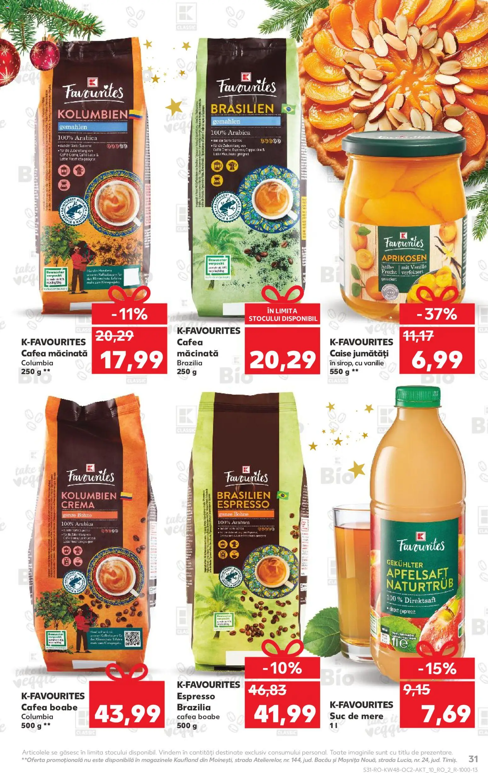 Kaufland RO akciós ujság - amely érvényes a következő dátumtól: 26.11.2025 | Oldal: 31