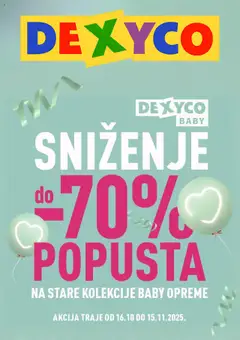 Dexy co katalog - pregled Dexy co kataloga - važi od 16.10.2025