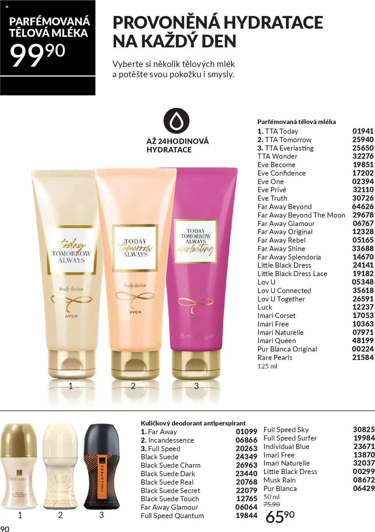 Avon katalog 9/2025 od 01.09.2025 | Strana: 92 | Produkty: Deodorant, Antiperspirant, Body