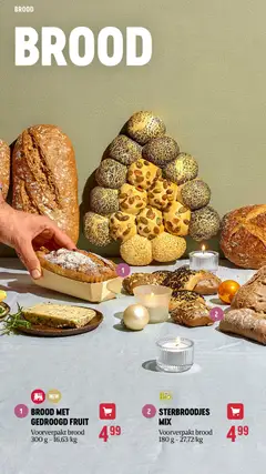 BROOD MET GEDROOGD FRUIT, Voorverpakt brood 300 g - Voorbeeld van een folder van Delhaize, geldig van 13.11.2025 | Pagina: 38