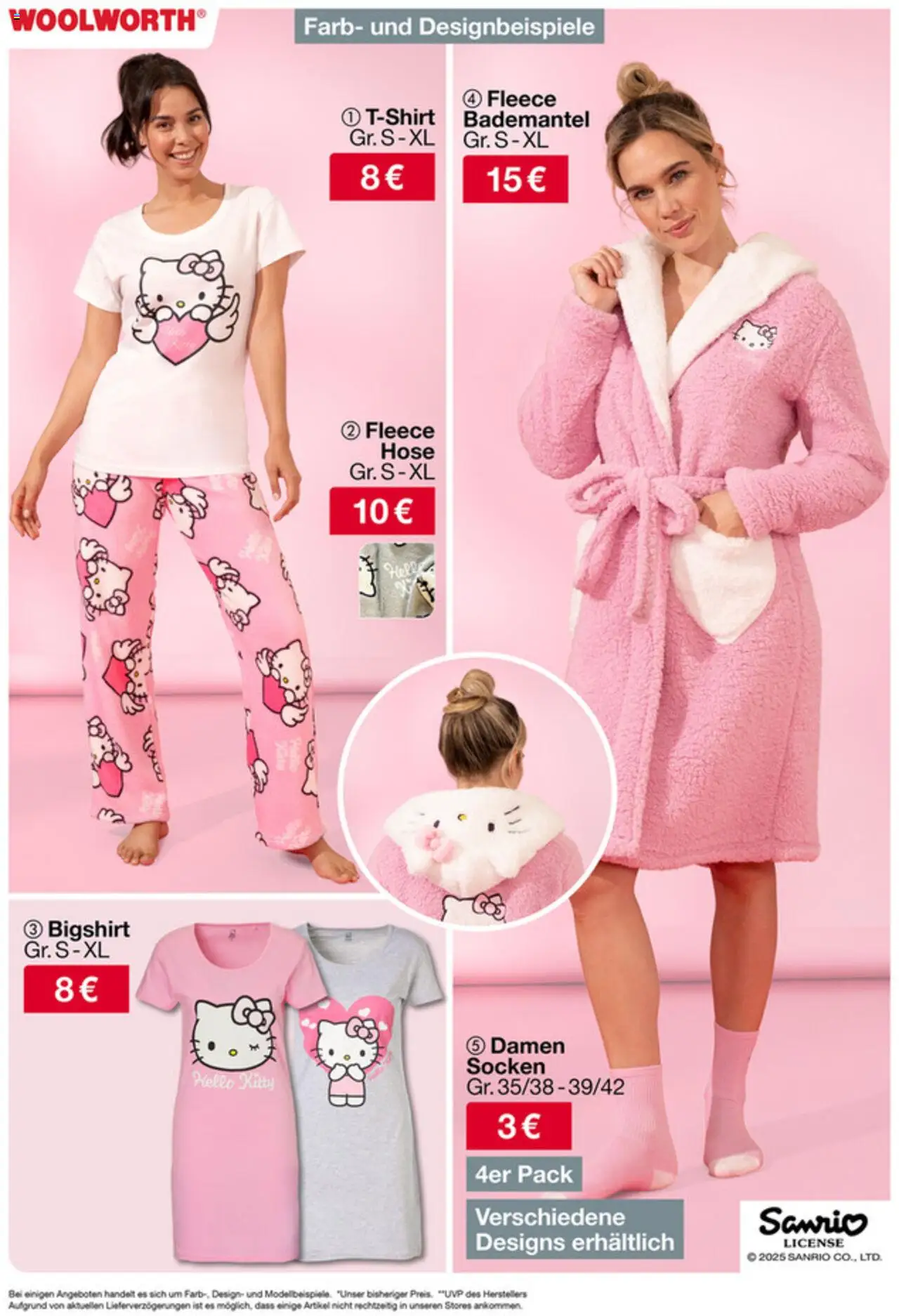 Woolworth Prospekt 	 – gültig ab 05.09.2025 | Seite: 19 | Produkte: Hose, Socken, Bademantel