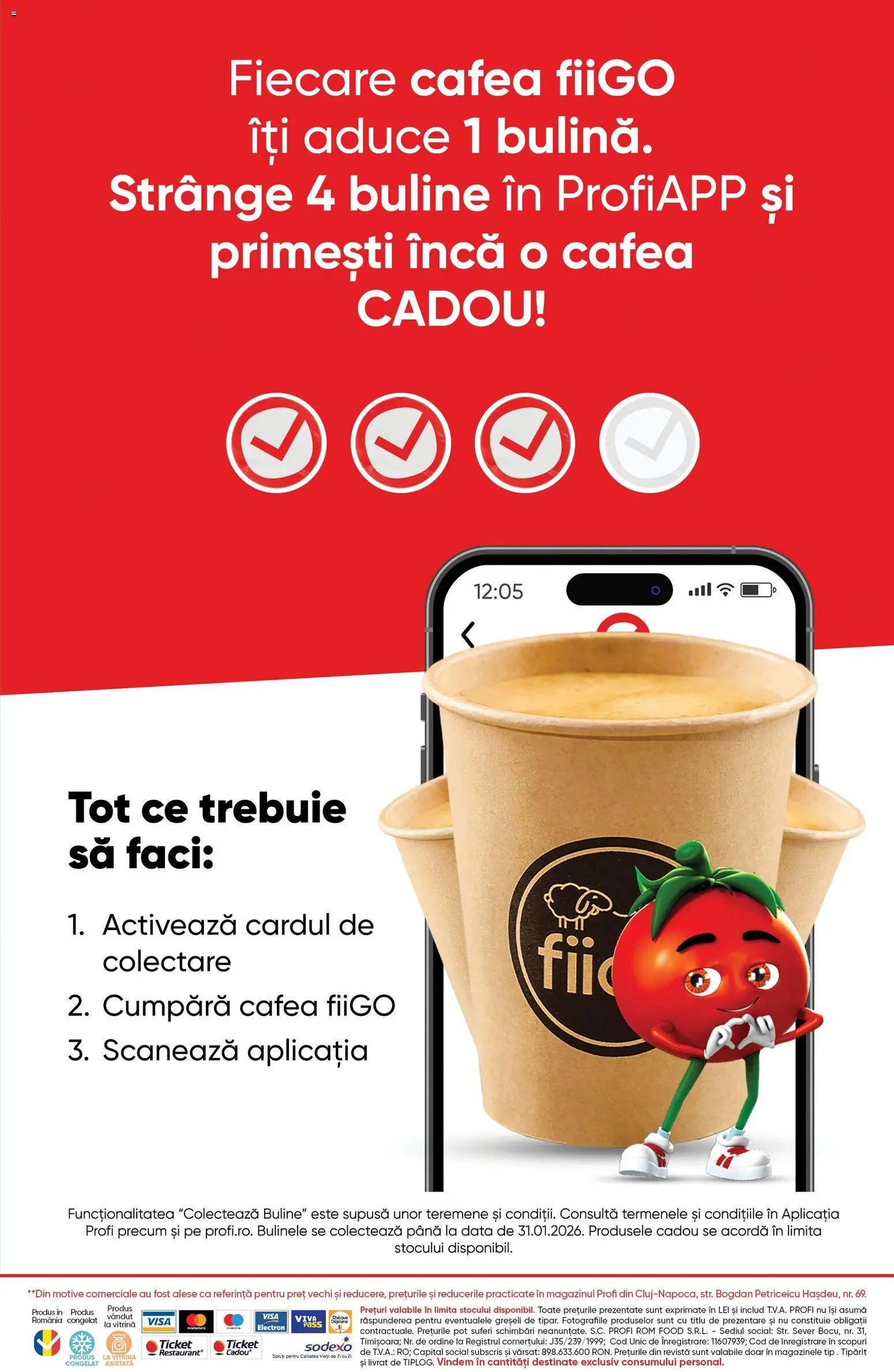 Noul catalog Profi – valabil de la 07.01.2026 | Pagină: 6 | Produse: Vitrină, Cafea, Rom
