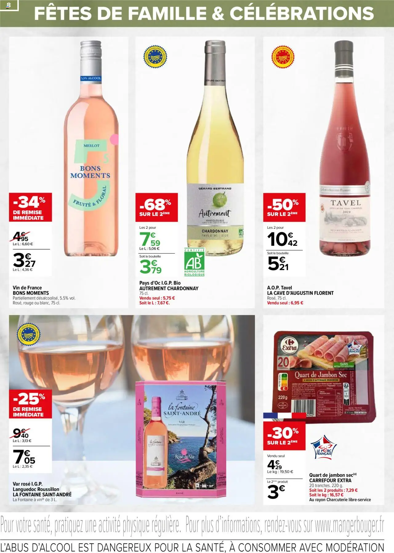  | Page: 8 | Produits: Alcool, Jambon, Vin