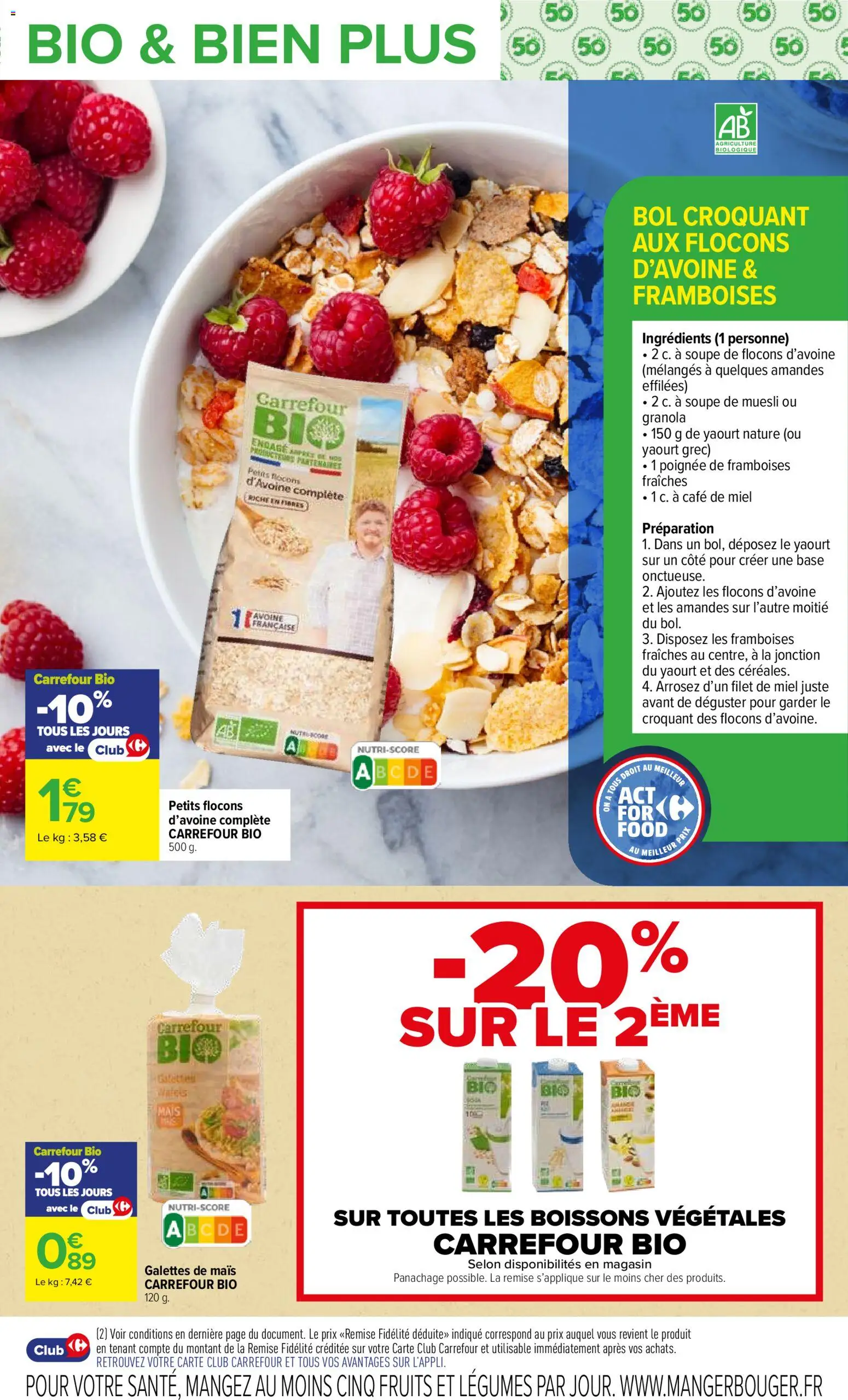 {H1} | Page: 7 | Produits: Flocons d’avoine, Café, Céréales, Amandes