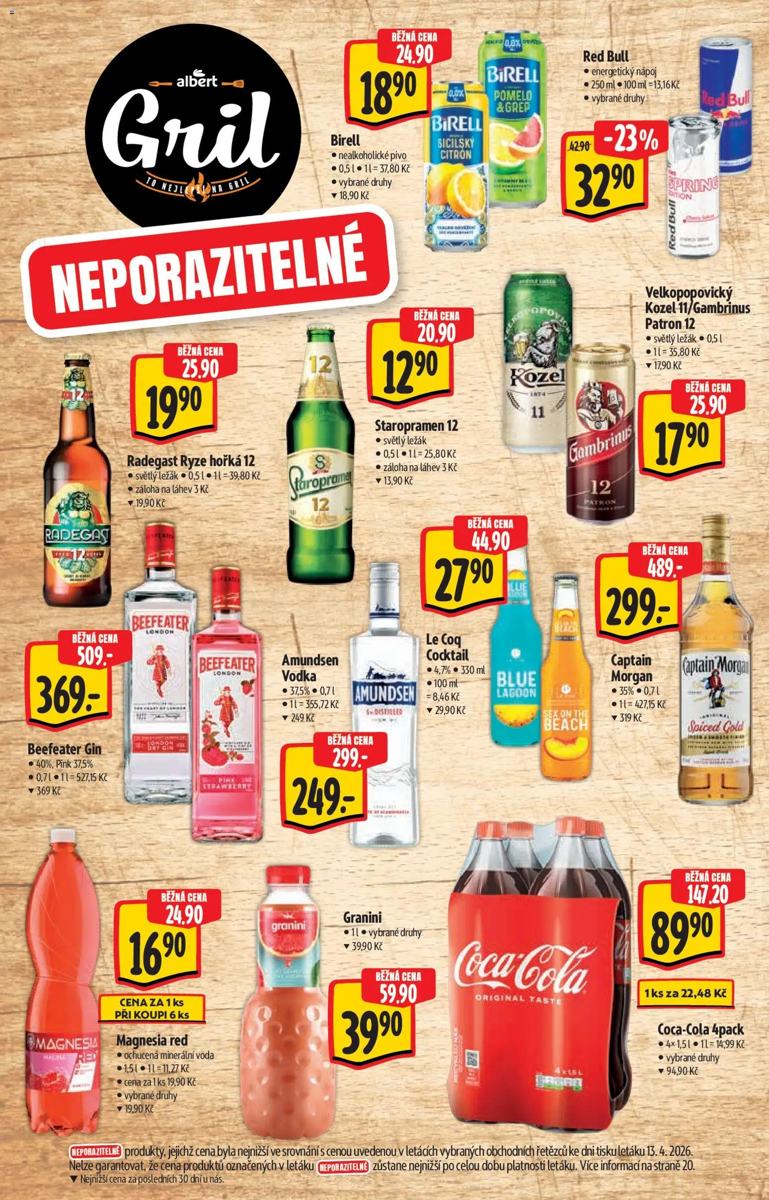 Albert katalog - Hypermarket od 22.04.2026 | Strana: 24 | Produkty: Pivo, Rýže, Granini, Láhev