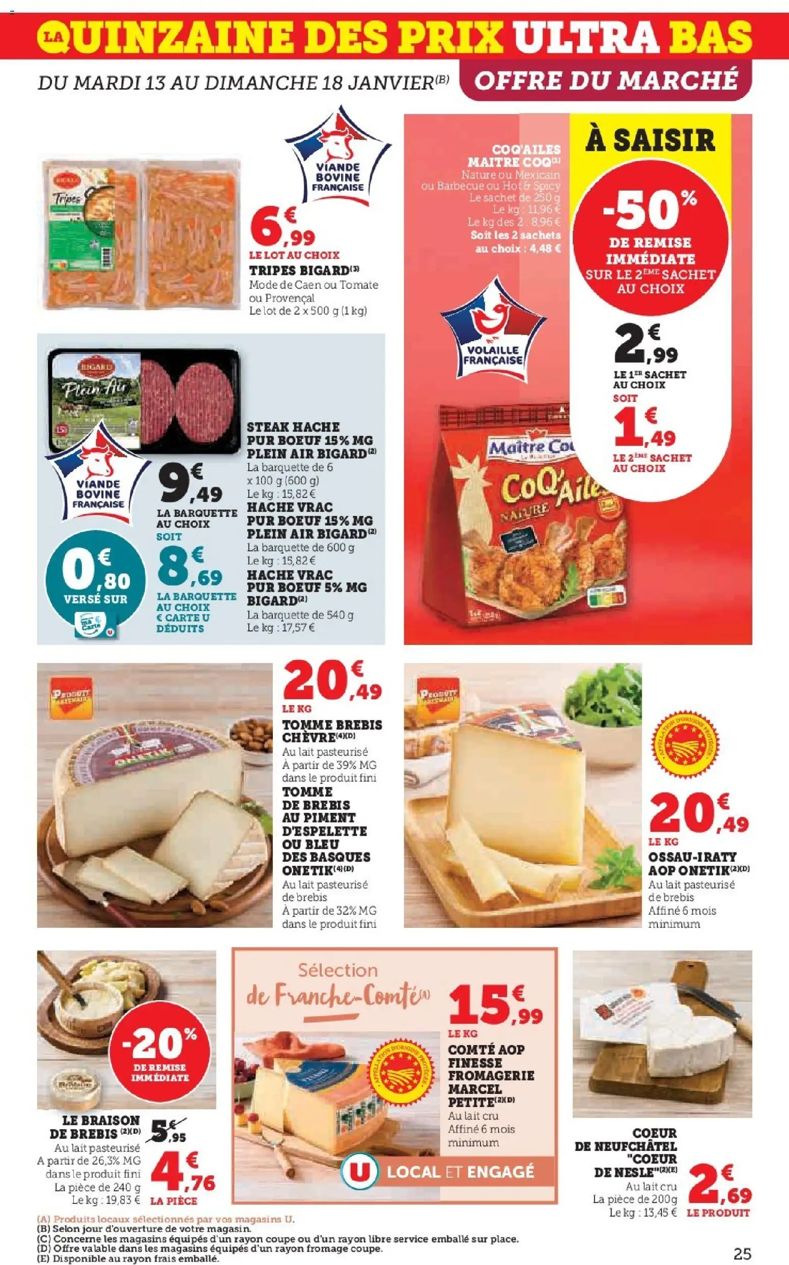 {H1} | Page: 25 | Produits: Marcel, Piment, Fromage, Viande