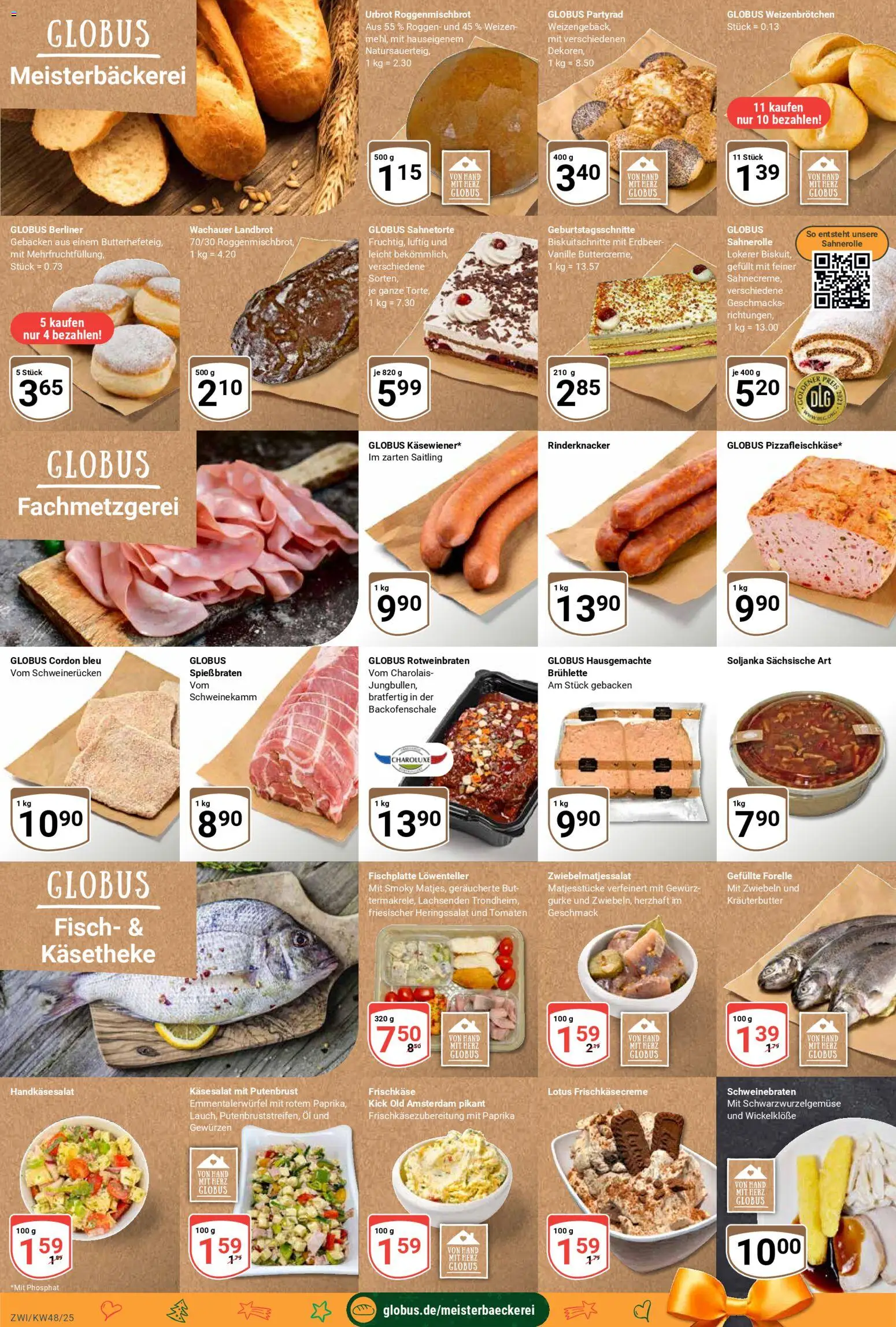 Globus prospekt Zwickau	 – gültig ab 24.11.2025 | Seite: 9 | Produkte: Tomaten, Fisch, Schweinerucken, Frischkase