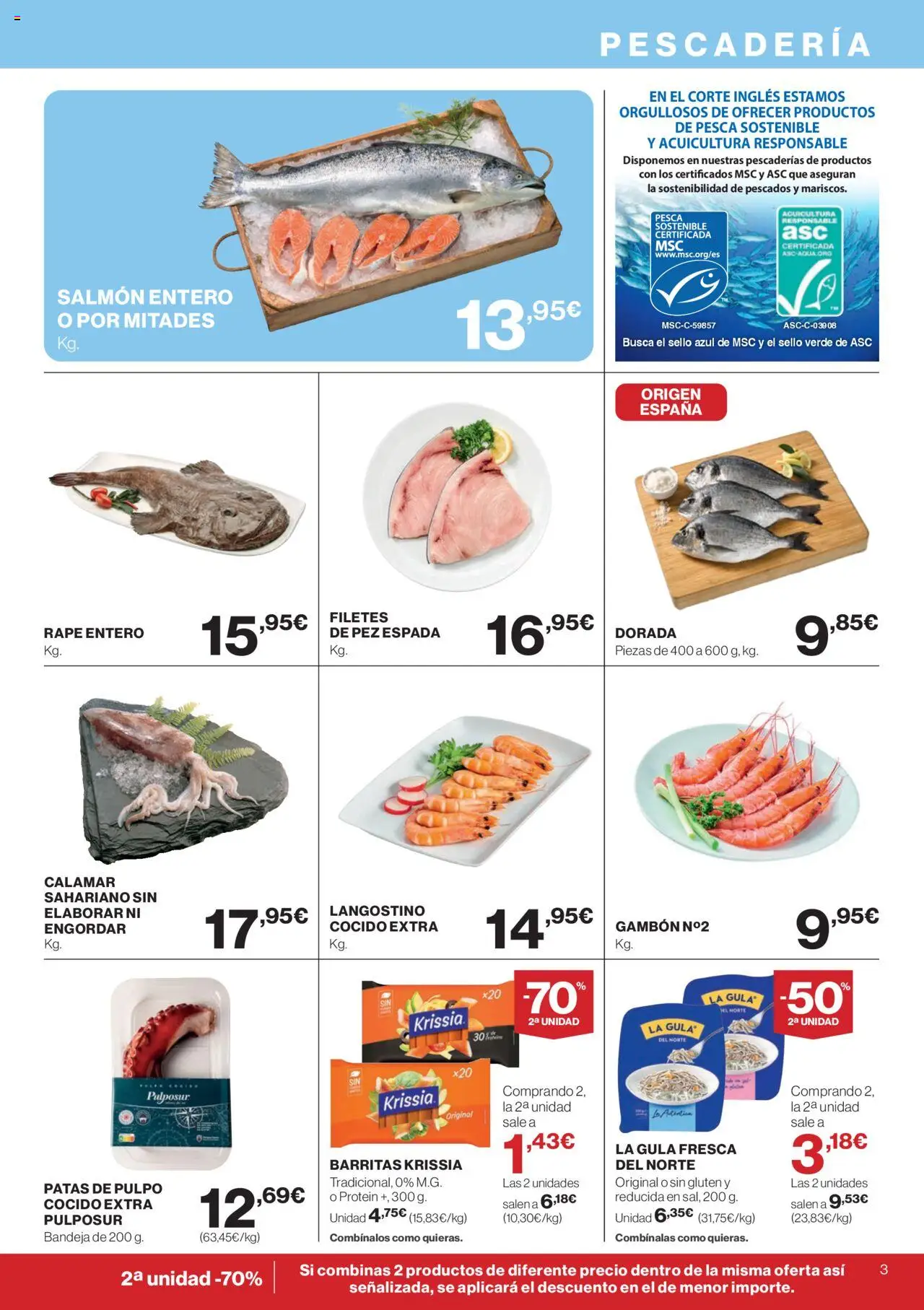Supercor Canarias │ válido desde el 11.09.2025 | Página: 3 | Productos: Bandeja, Langostino