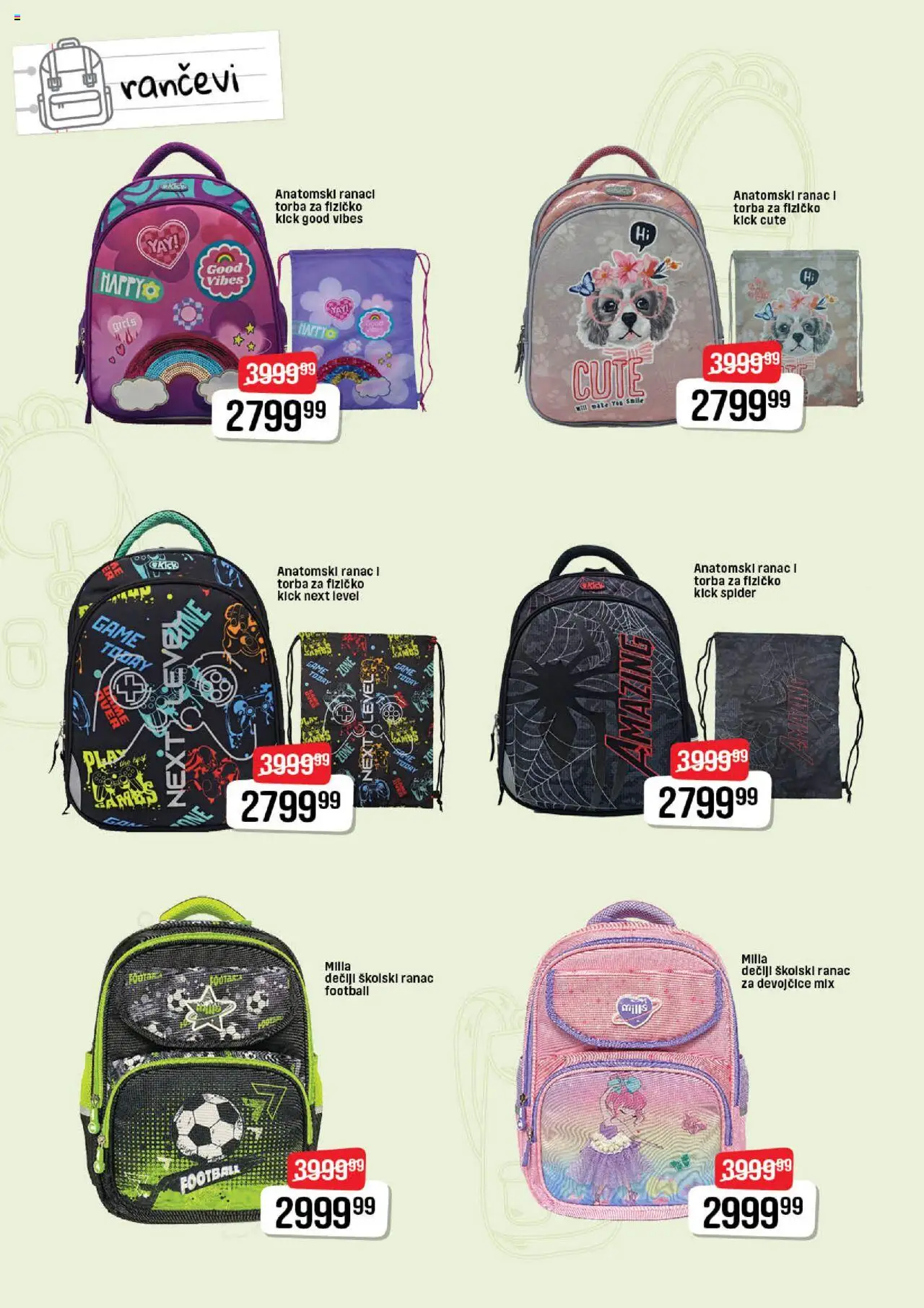Super DIS katalog - važi od 13.08.2025 | Strana: 6 | Proizvode: Ranac, Torba