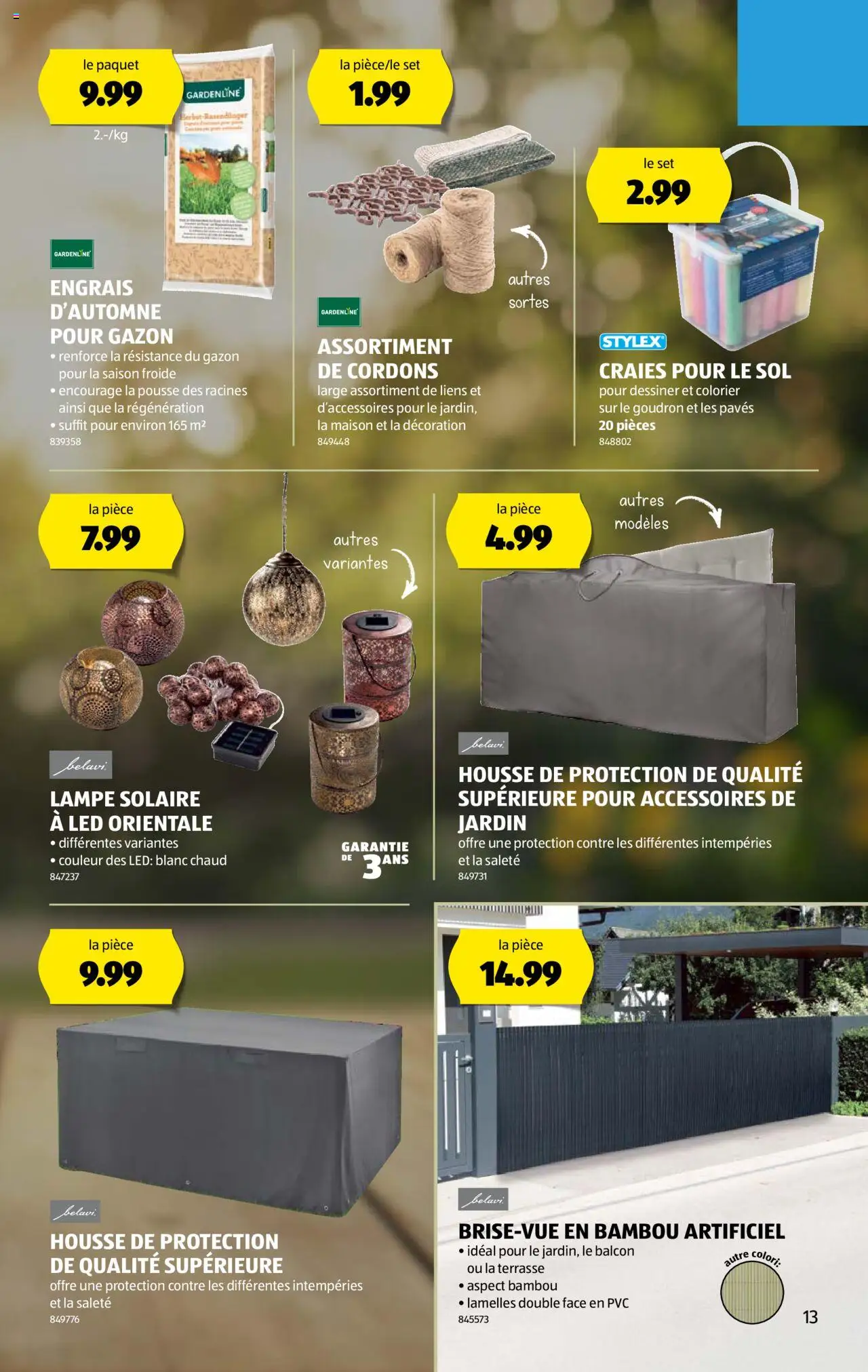 Aldi Prospectus ab 07.08.2025 | Seite: 13 | Produkte: Lampe